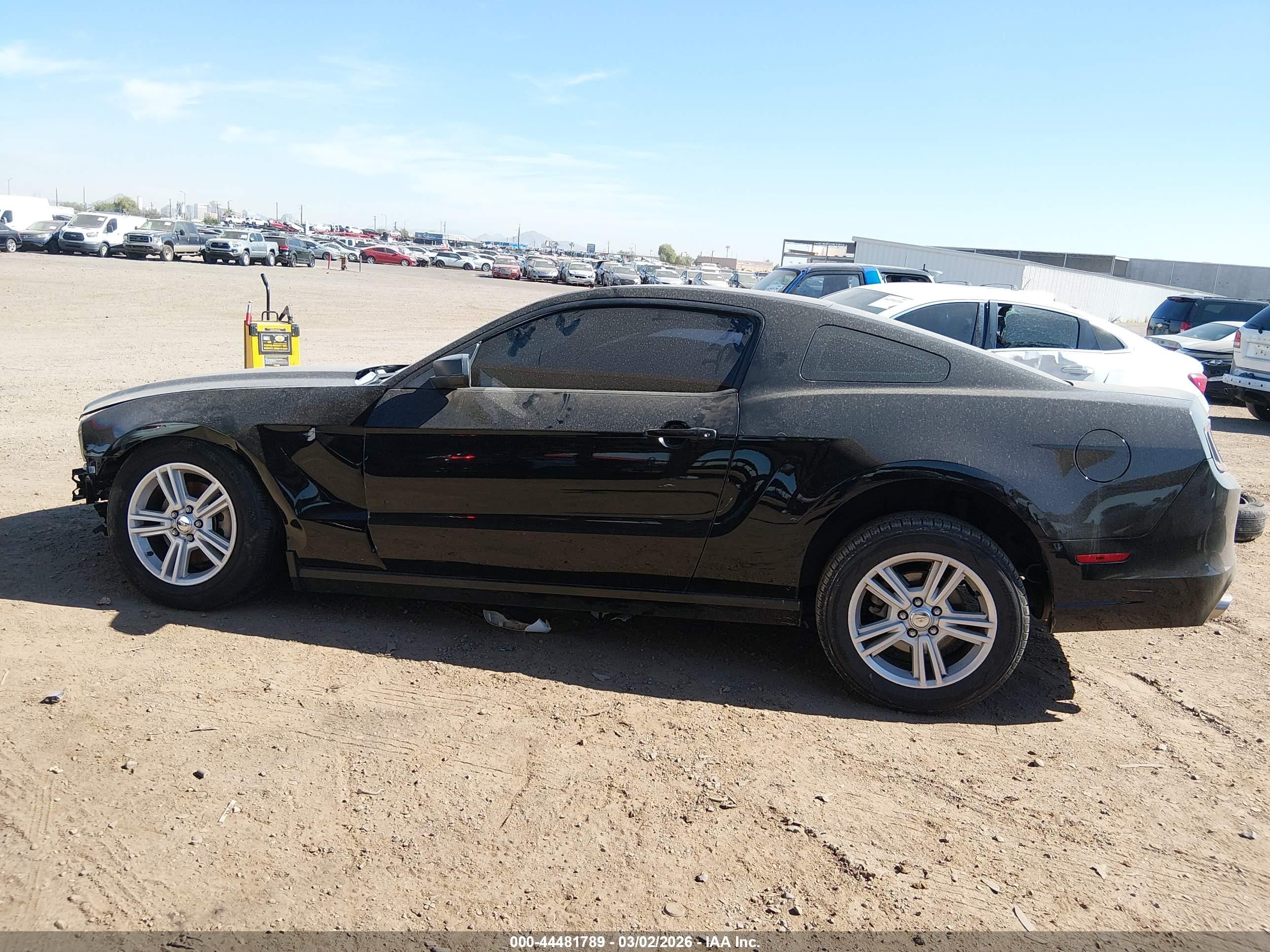 2013 Ford Mustang V6 Black vin: 1ZVBP8AM7D5251561