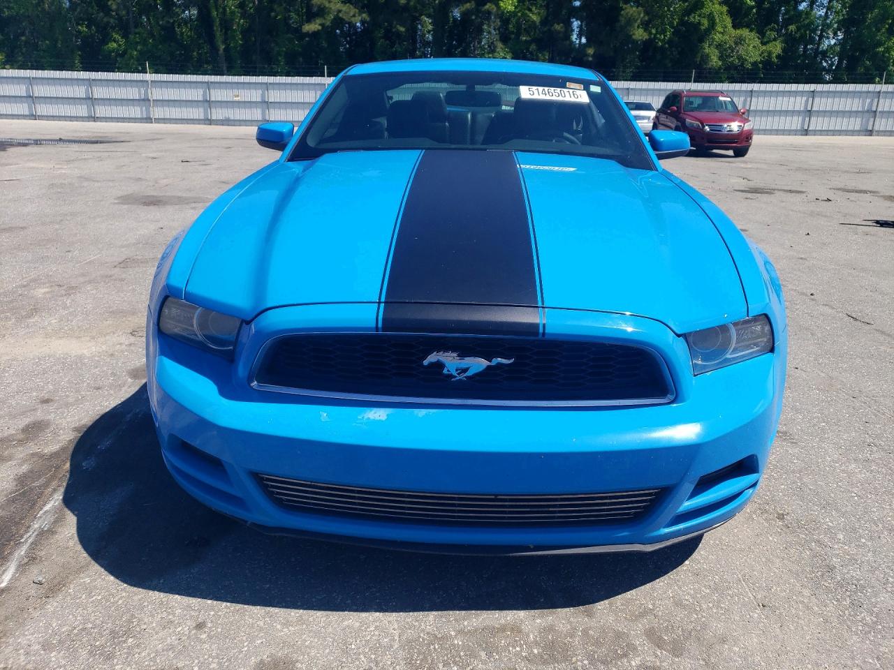 2014 Ford Mustang 2d Blue vin: 1ZVBP8AM7E5210994