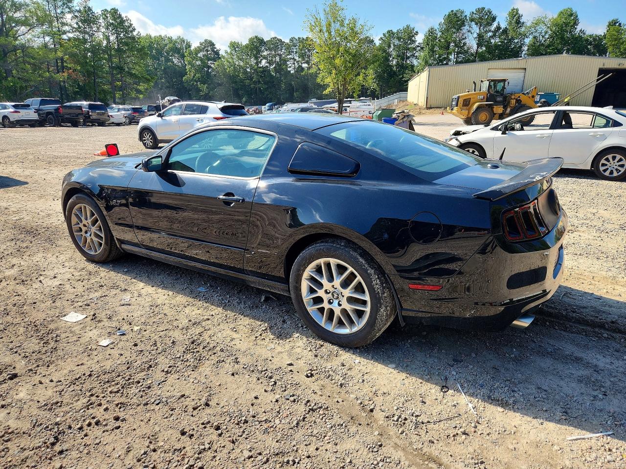 2014 Ford Mustang Черный vin: 1ZVBP8AM7E5214172