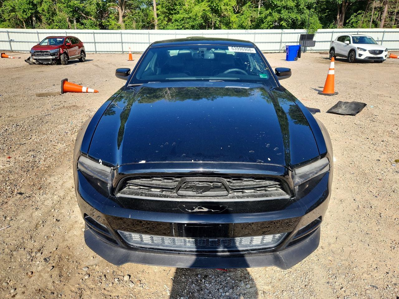 2014 Ford Mustang Черный vin: 1ZVBP8AM7E5214172