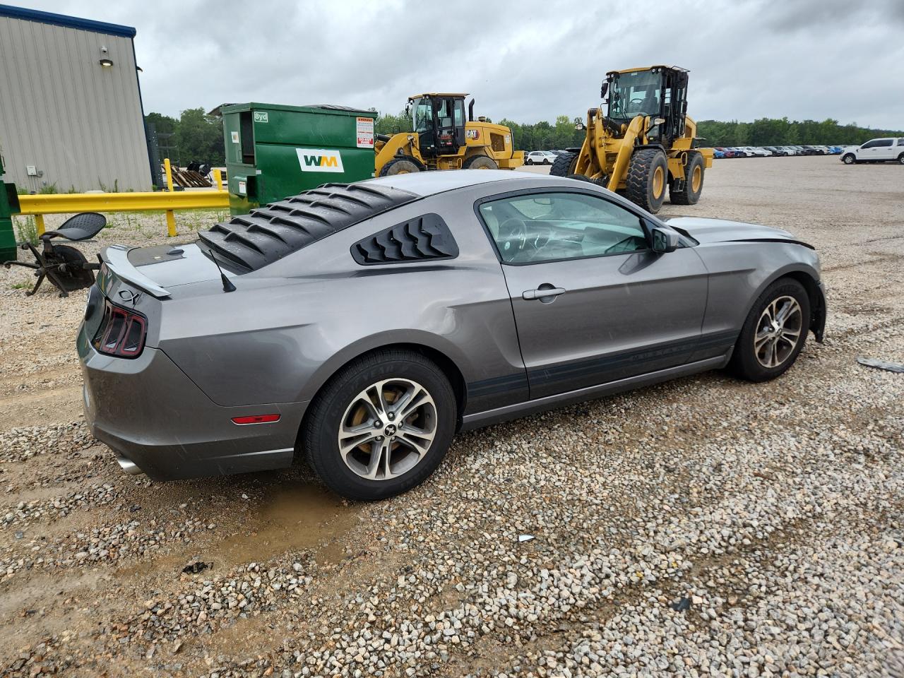 2014 Ford Mustang Gray vin: 1ZVBP8AM7E5232512