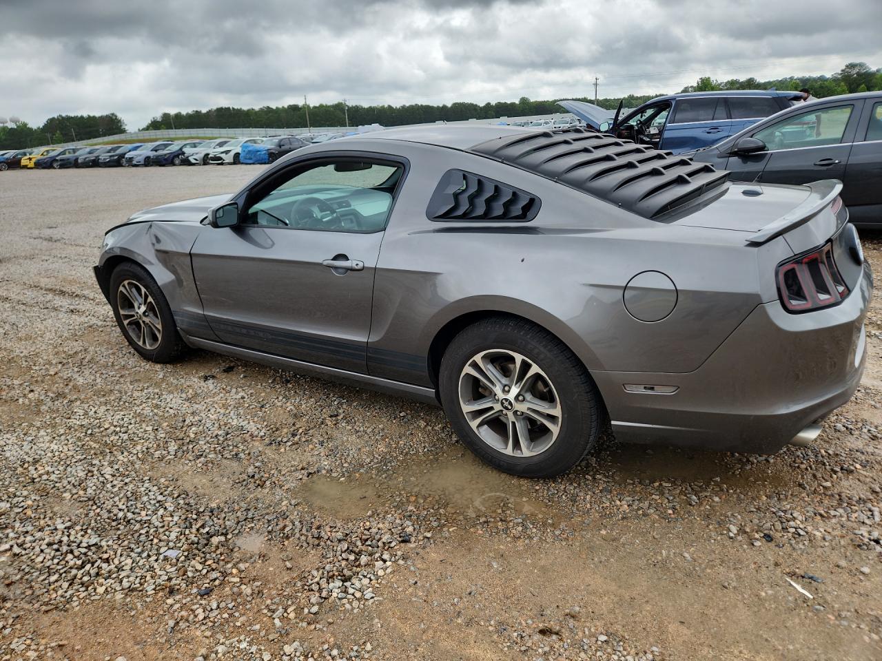 2014 Ford Mustang Gray vin: 1ZVBP8AM7E5232512