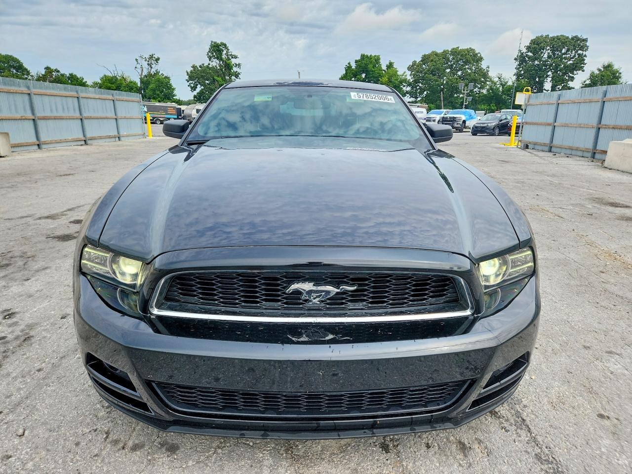 2014 Ford Mustang Black vin: 1ZVBP8AM7E5266112