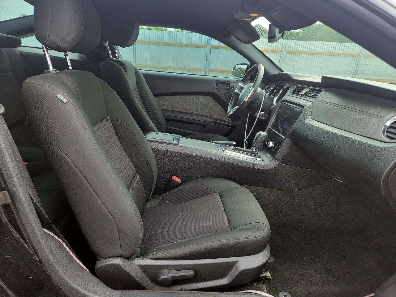 2014 Ford Mustang Black vin: 1ZVBP8AM7E5266112