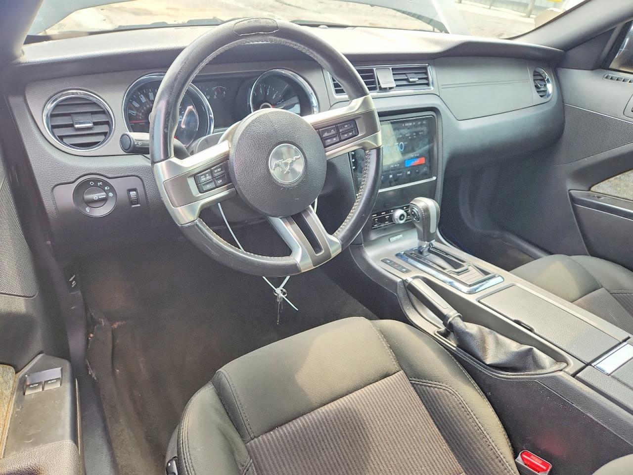 2014 Ford Mustang Black vin: 1ZVBP8AM7E5266112