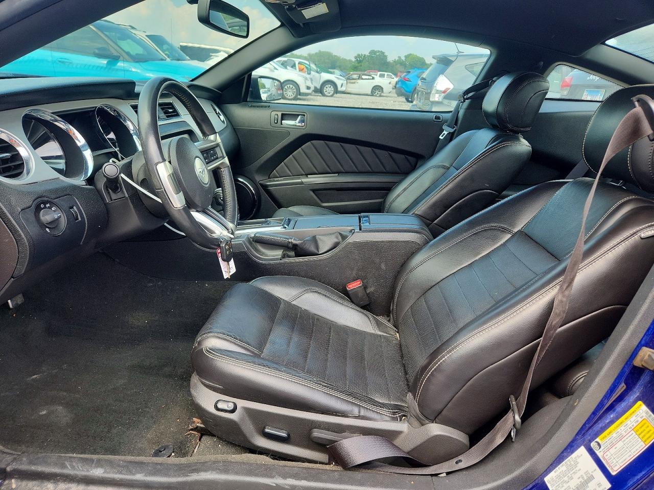 2014 Ford Mustang Blue vin: 1ZVBP8AM7E5280592