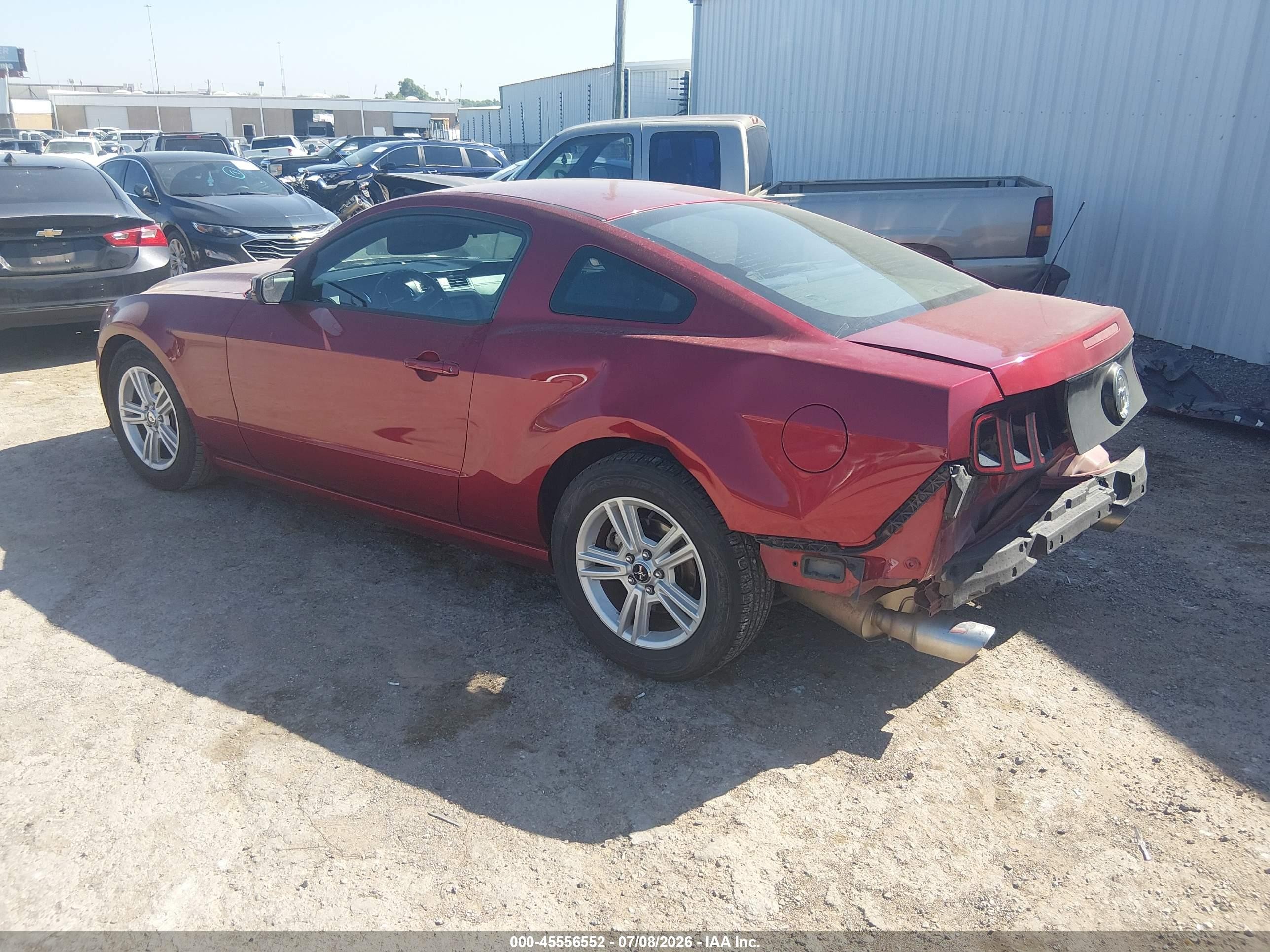 2014 Ford Mustang V6/v6 Premium Red vin: 1ZVBP8AM7E5284495