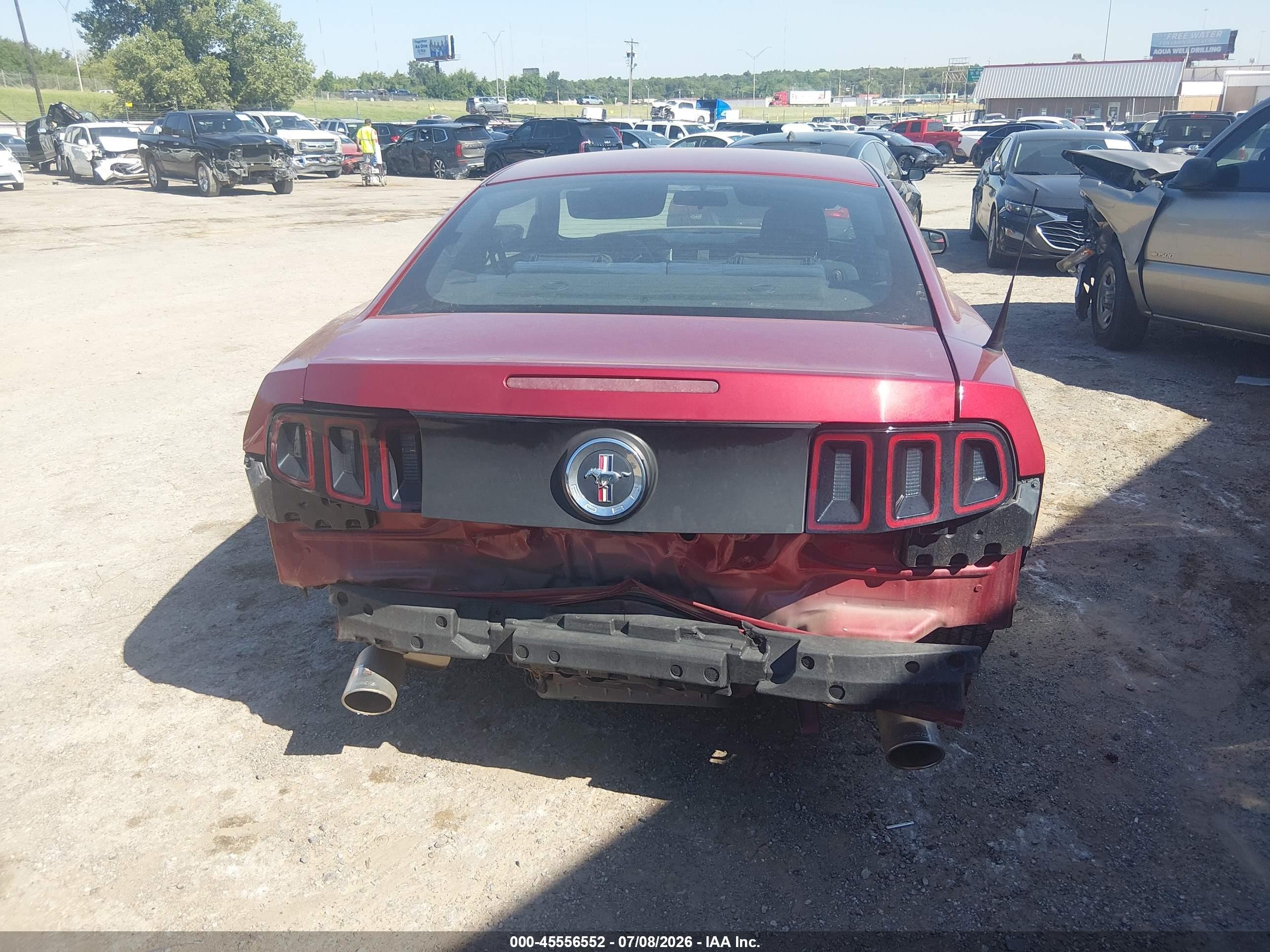 2014 Ford Mustang V6/v6 Premium Red vin: 1ZVBP8AM7E5284495