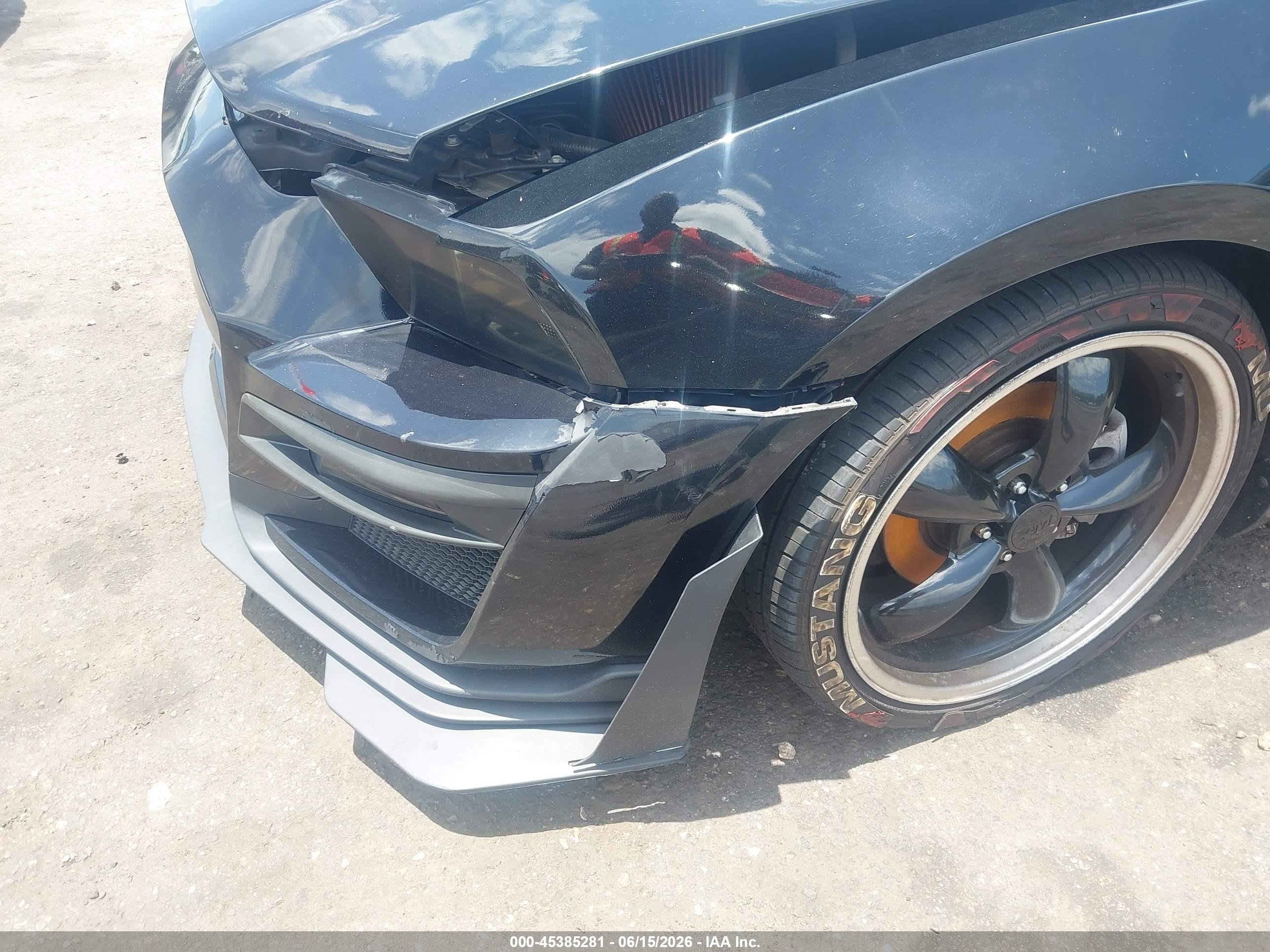 2014 Ford Mustang   Black vin: 1ZVBP8AM7E5290149