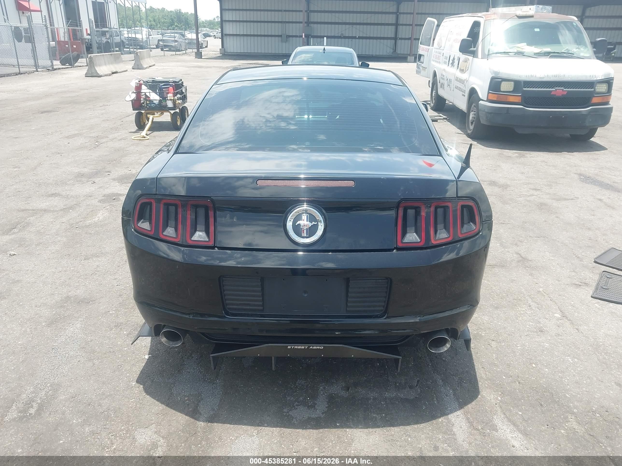 2014 Ford Mustang   Black vin: 1ZVBP8AM7E5290149