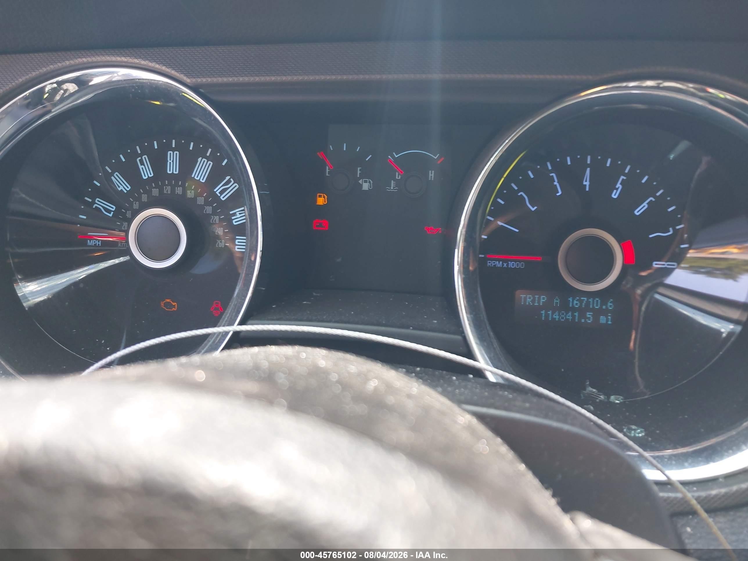 2014 Ford Mustang V6 Белый vin: 1ZVBP8AM7E5302154