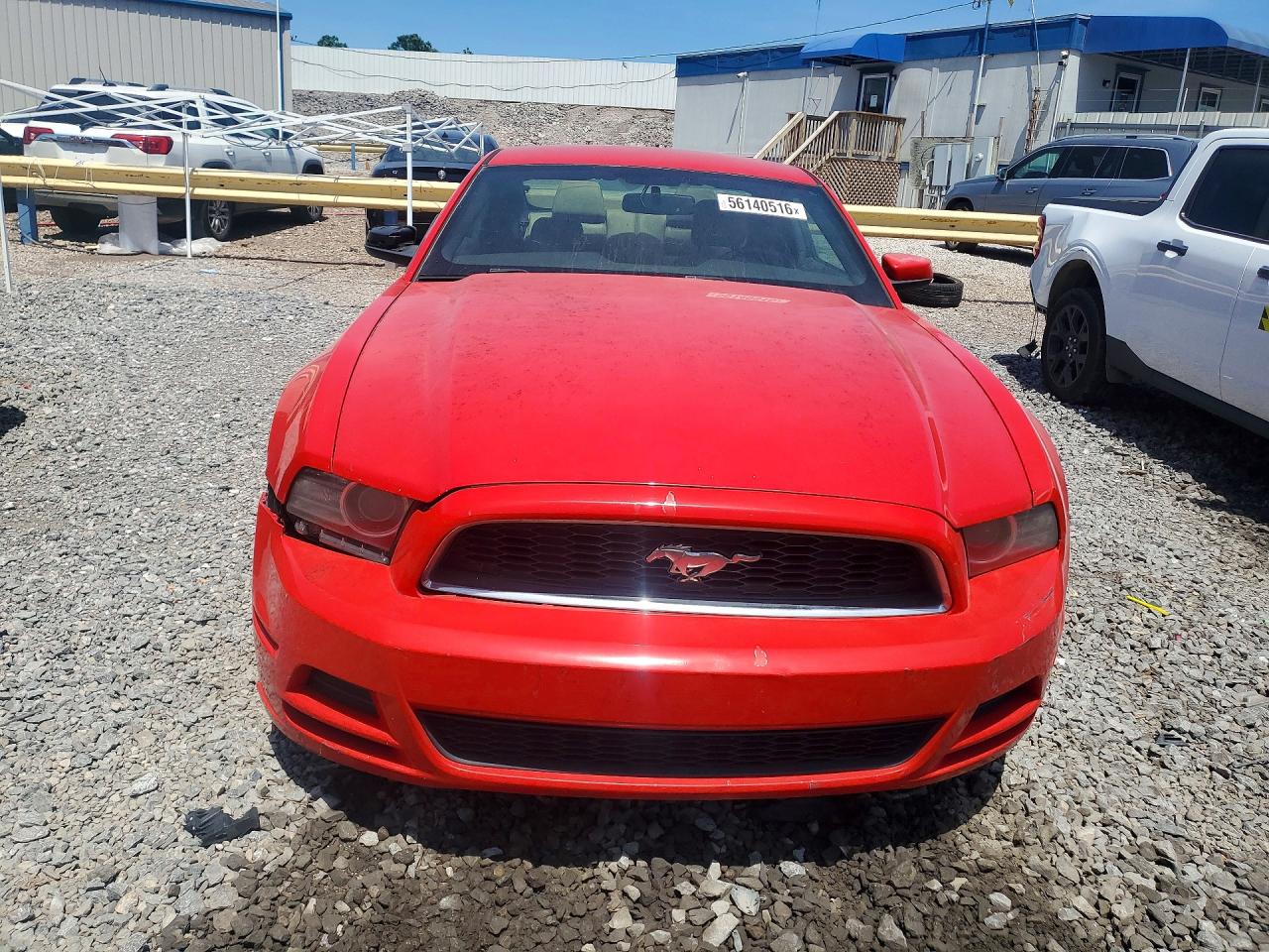 2014 Ford Mustang Red vin: 1ZVBP8AM7E5302414