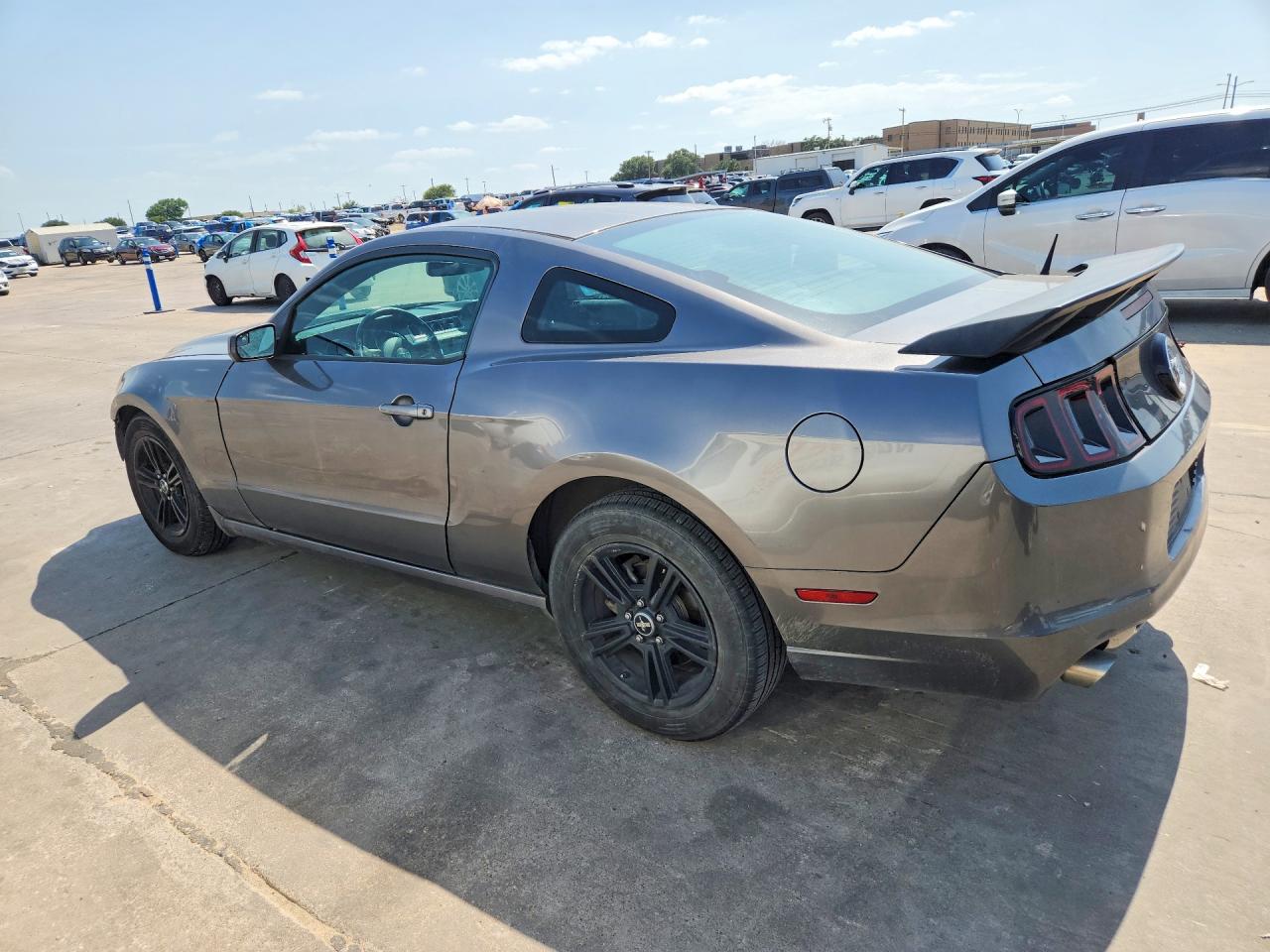 2014 Ford Mustang Gray vin: 1ZVBP8AM7E5328981