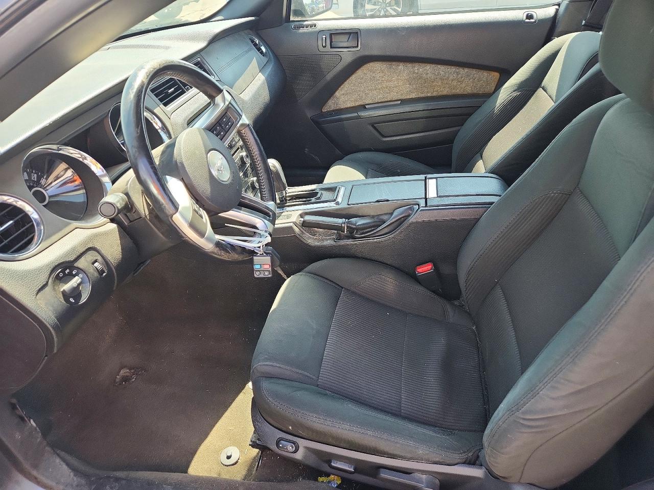 2014 Ford Mustang Gray vin: 1ZVBP8AM7E5328981