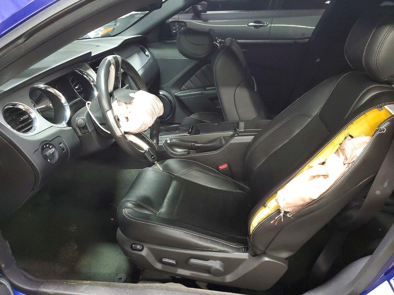 2014 Ford Mustang Blue vin: 1ZVBP8AM7E5333131