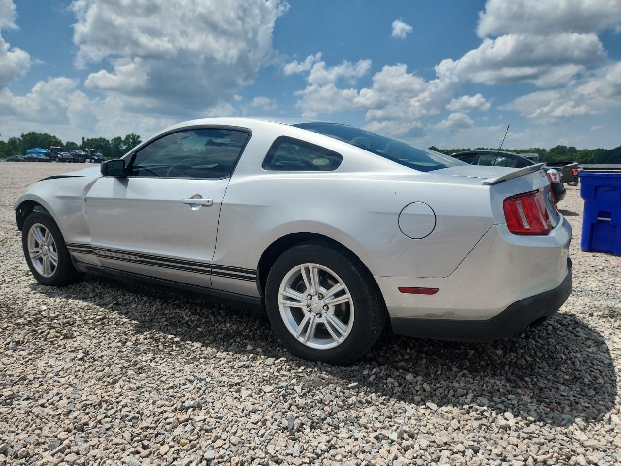 2011 Ford Mustang Silver vin: 1ZVBP8AM8B5103898