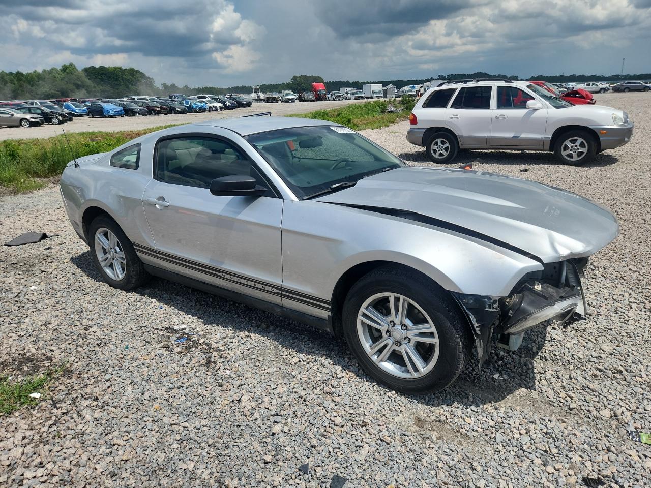 2011 Ford Mustang Silver vin: 1ZVBP8AM8B5103898