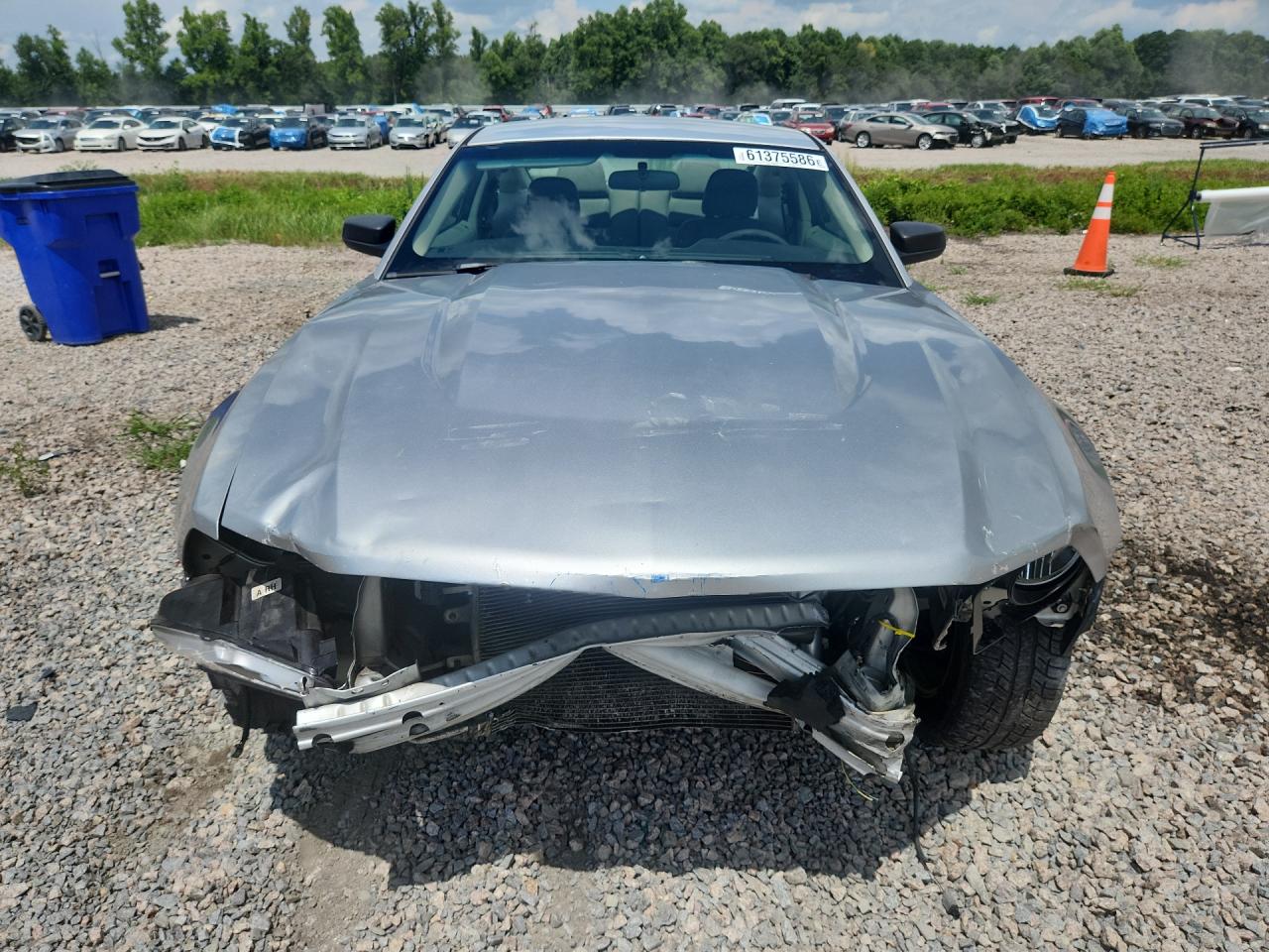 2011 Ford Mustang Silver vin: 1ZVBP8AM8B5103898