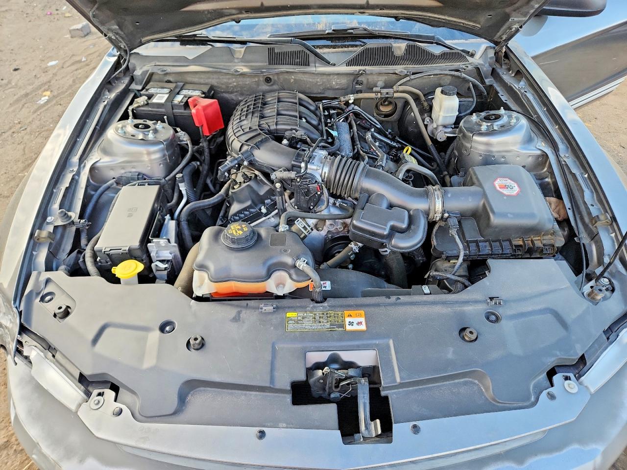 2011 Ford Mustang Gray vin: 1ZVBP8AM8B5131474