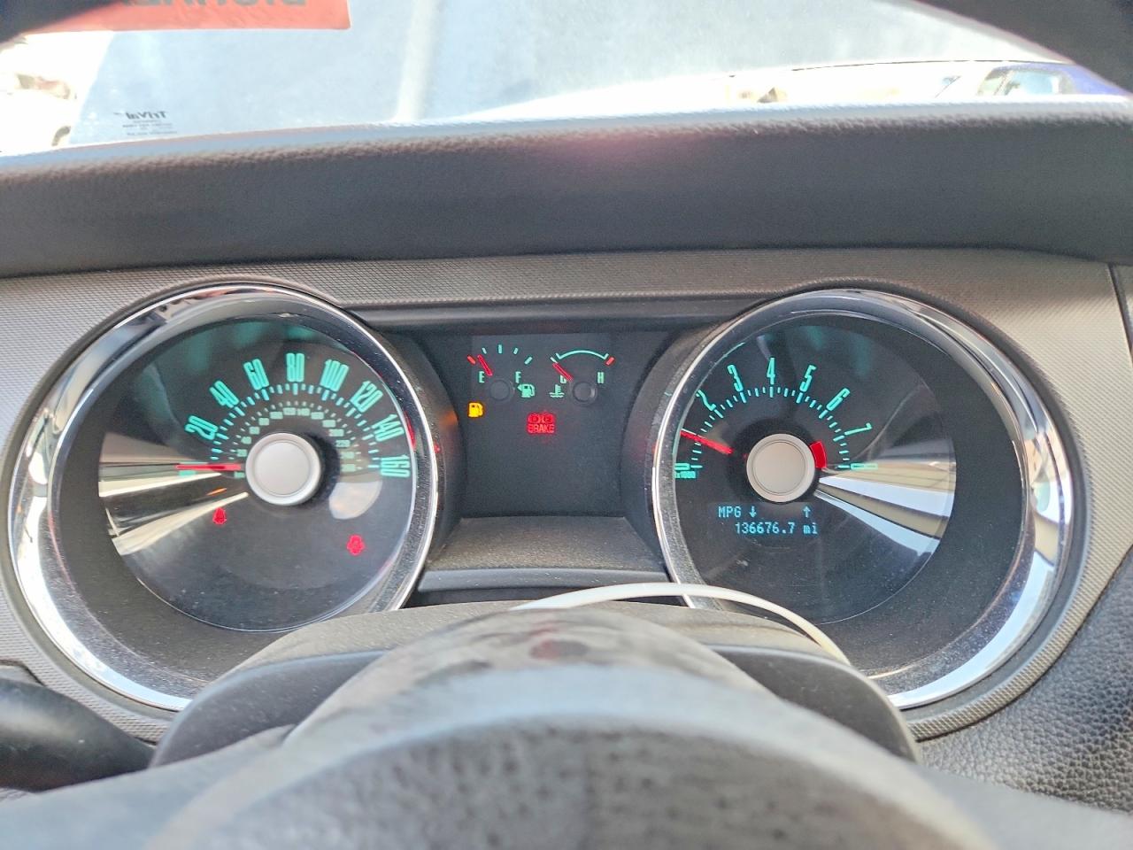 2011 Ford Mustang Gray vin: 1ZVBP8AM8B5131474