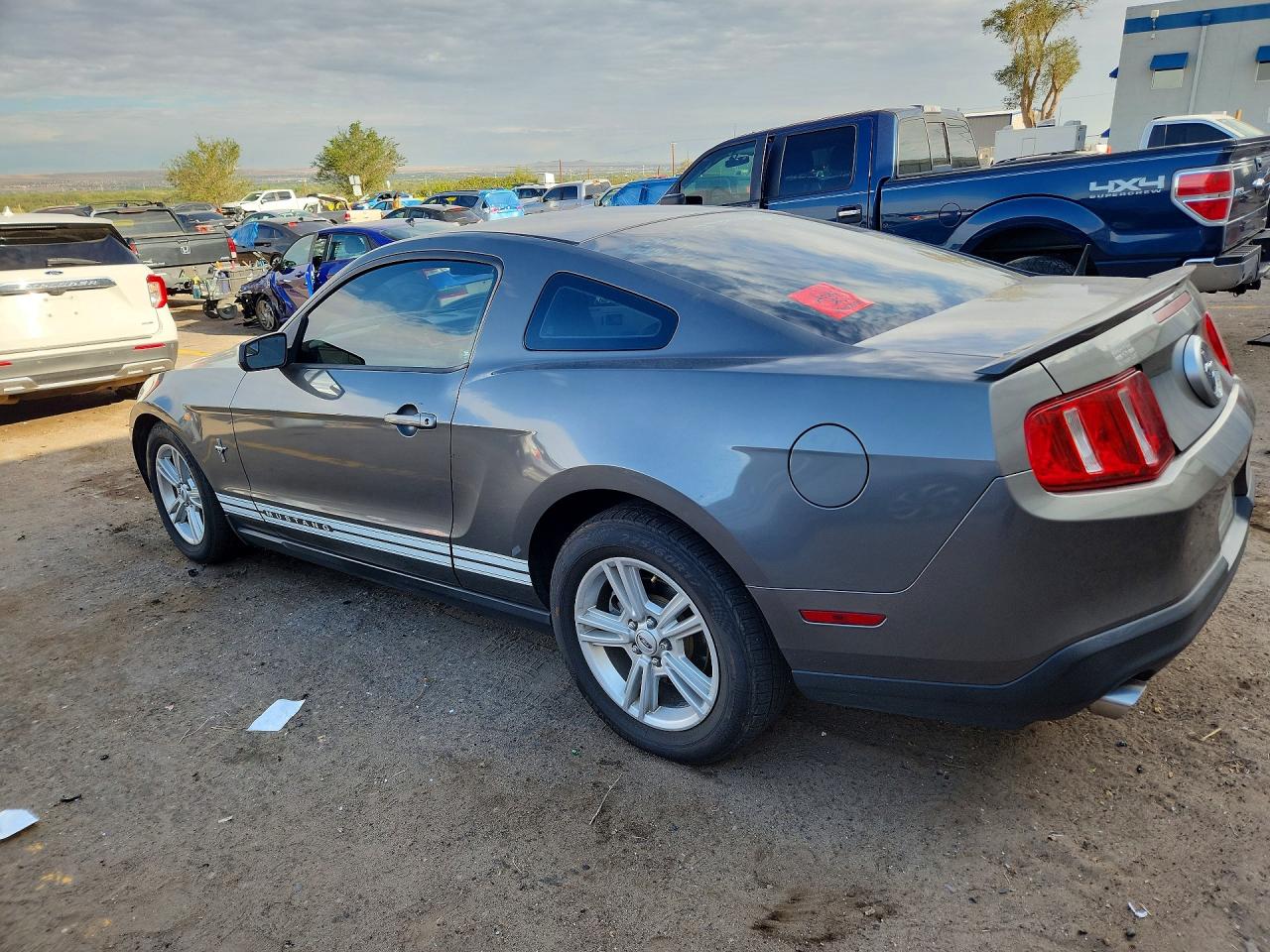 2011 Ford Mustang Gray vin: 1ZVBP8AM8B5131474