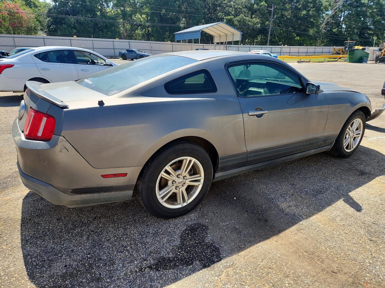 2011 Ford Mustang Gray vin: 1ZVBP8AM8B5135296