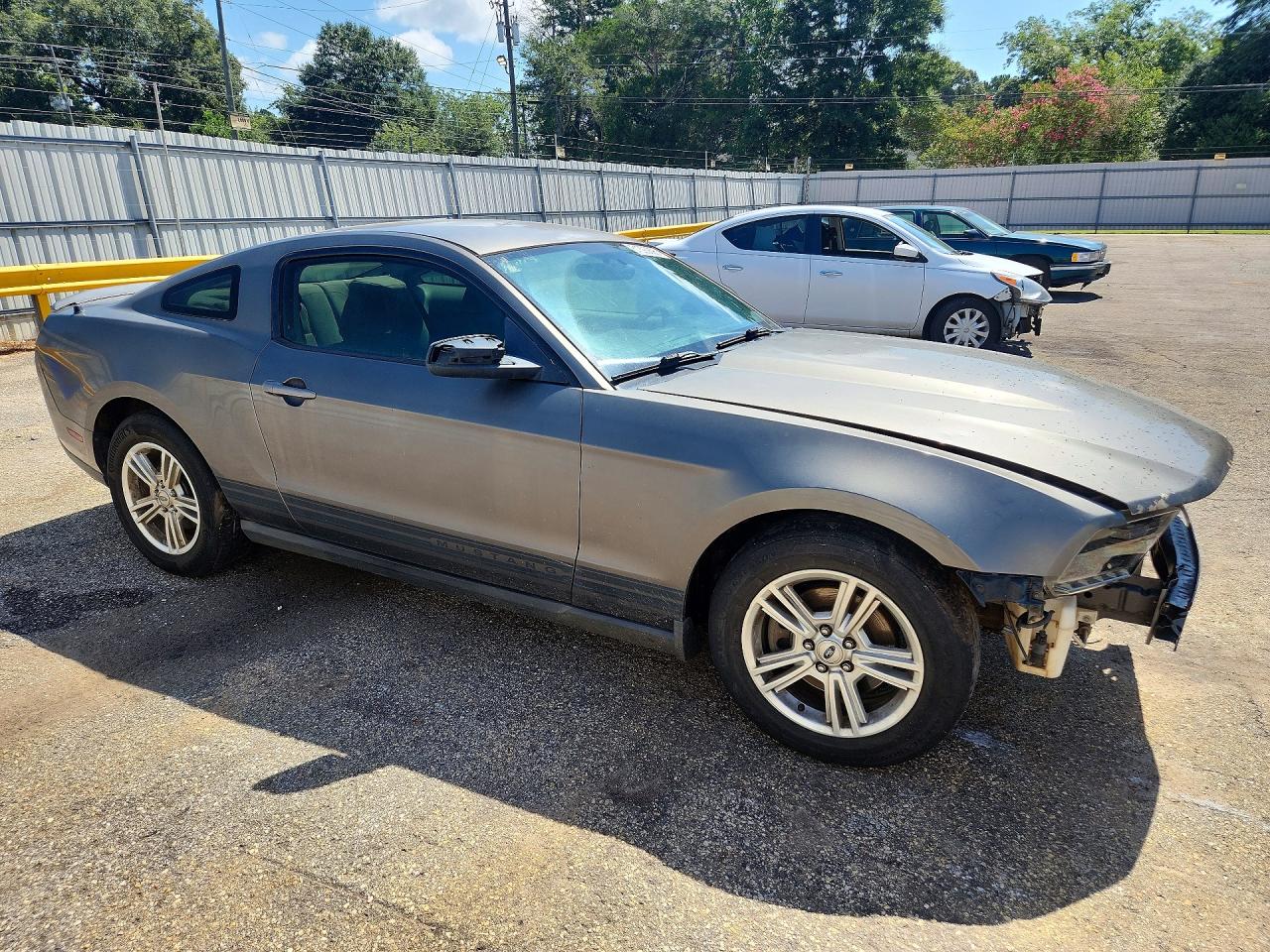 2011 Ford Mustang Gray vin: 1ZVBP8AM8B5135296