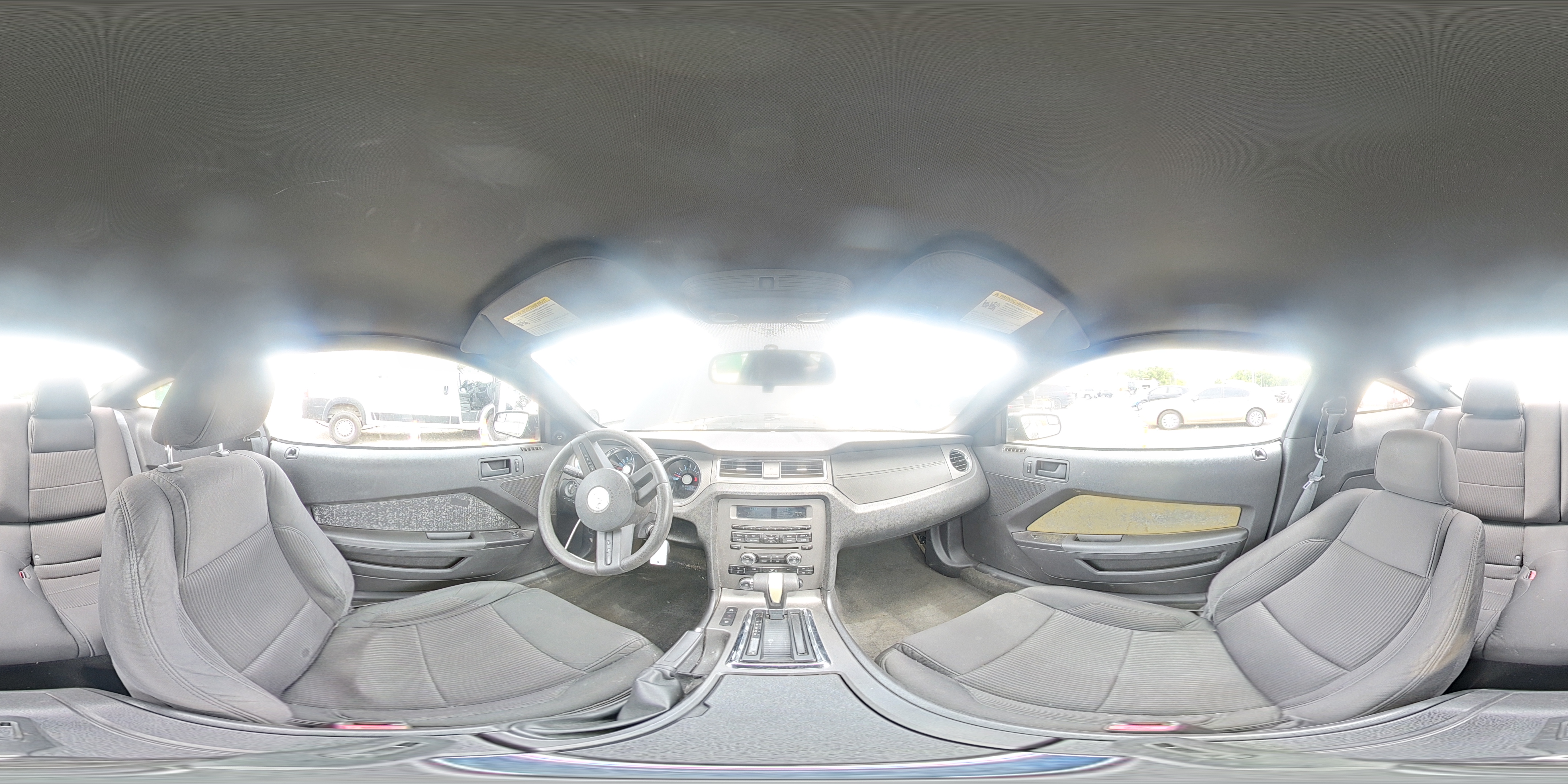 2011 Ford Mustang Черный vin: 1ZVBP8AM8B5151577