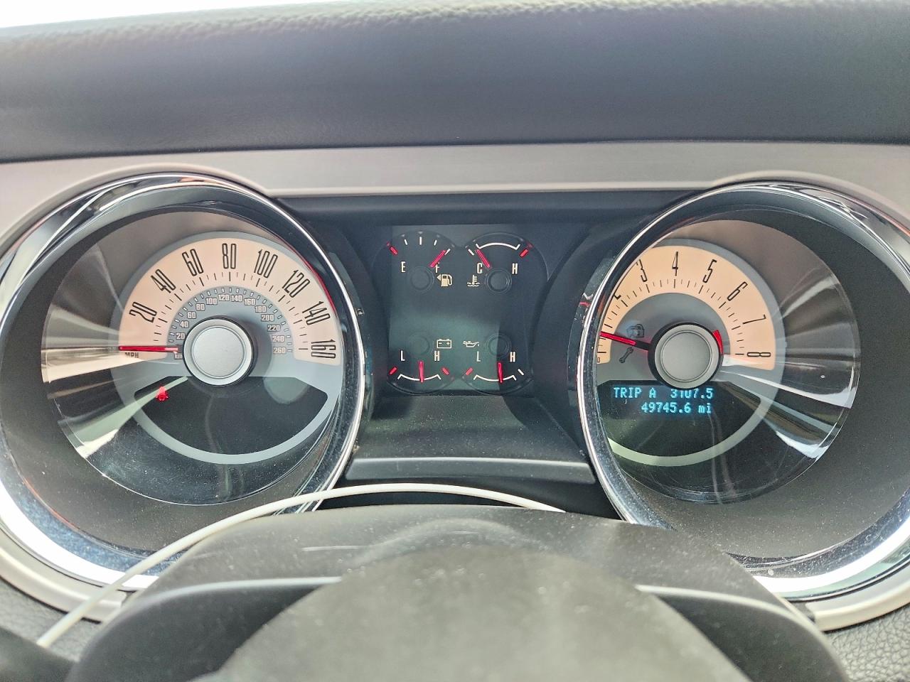 2012 Ford Mustang Blue vin: 1ZVBP8AM8C5232841