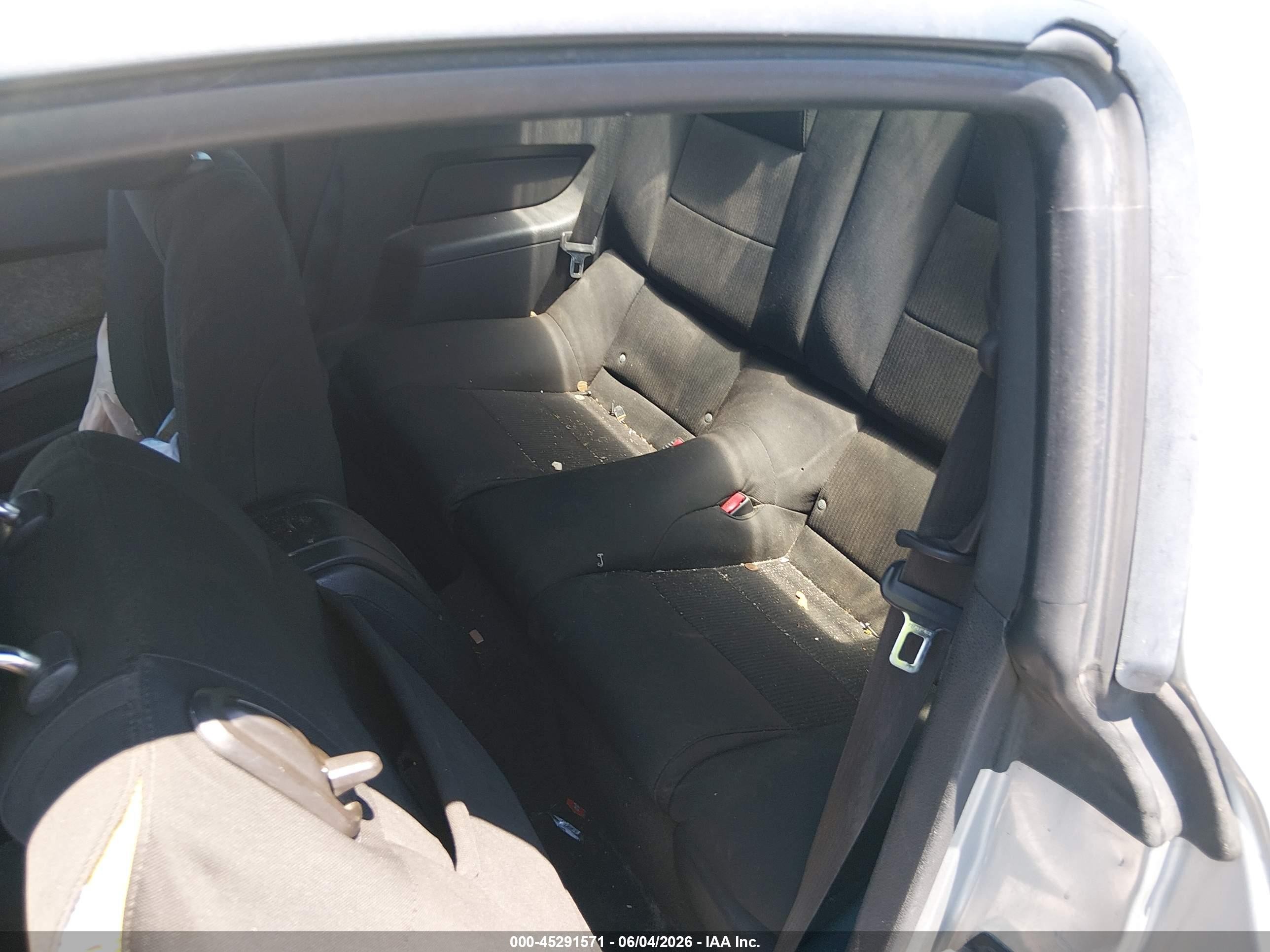 2012 Ford Mustang V6 Gray vin: 1ZVBP8AM8C5258324