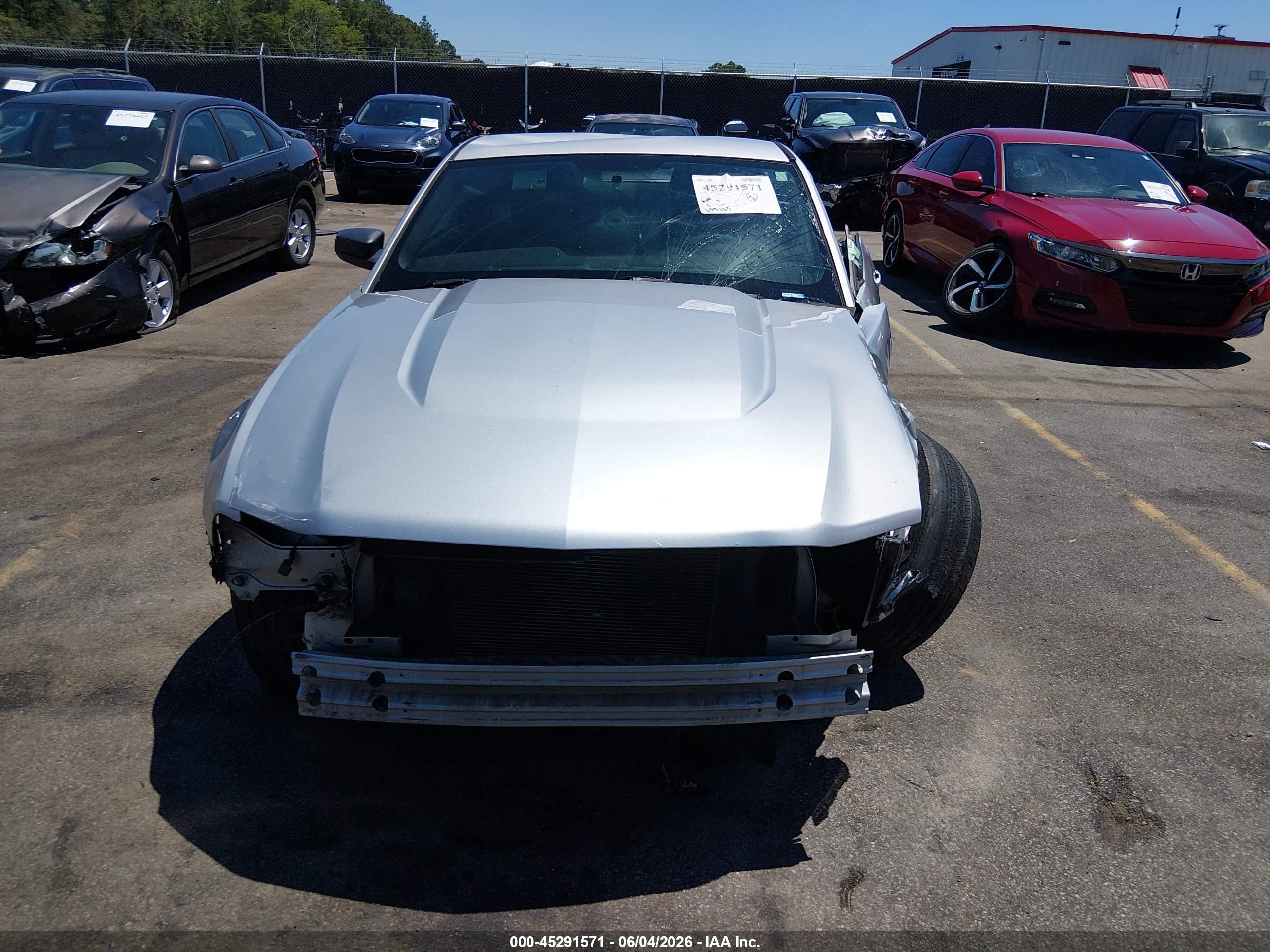 2012 Ford Mustang V6 Gray vin: 1ZVBP8AM8C5258324