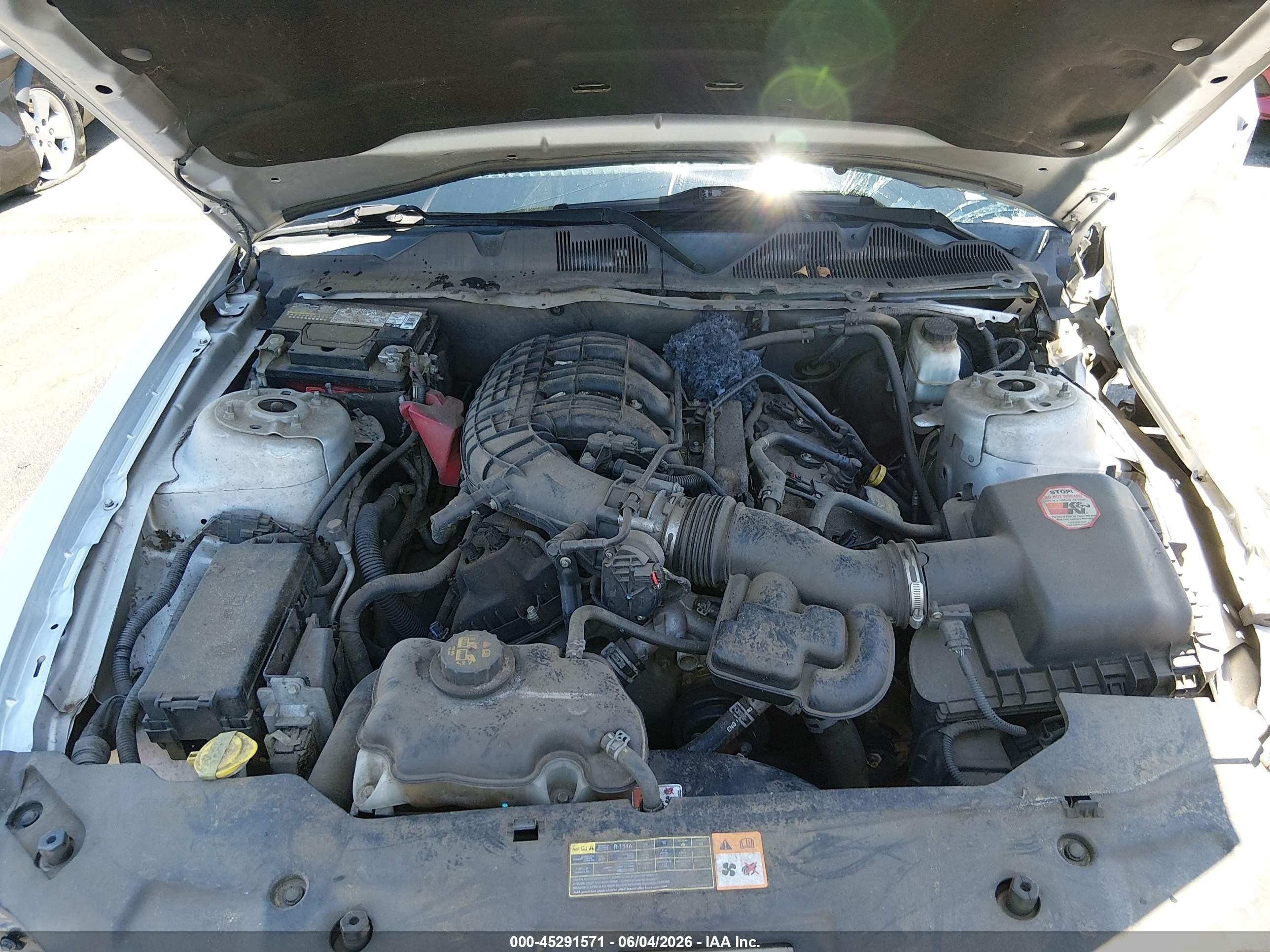 2012 Ford Mustang V6 Gray vin: 1ZVBP8AM8C5258324