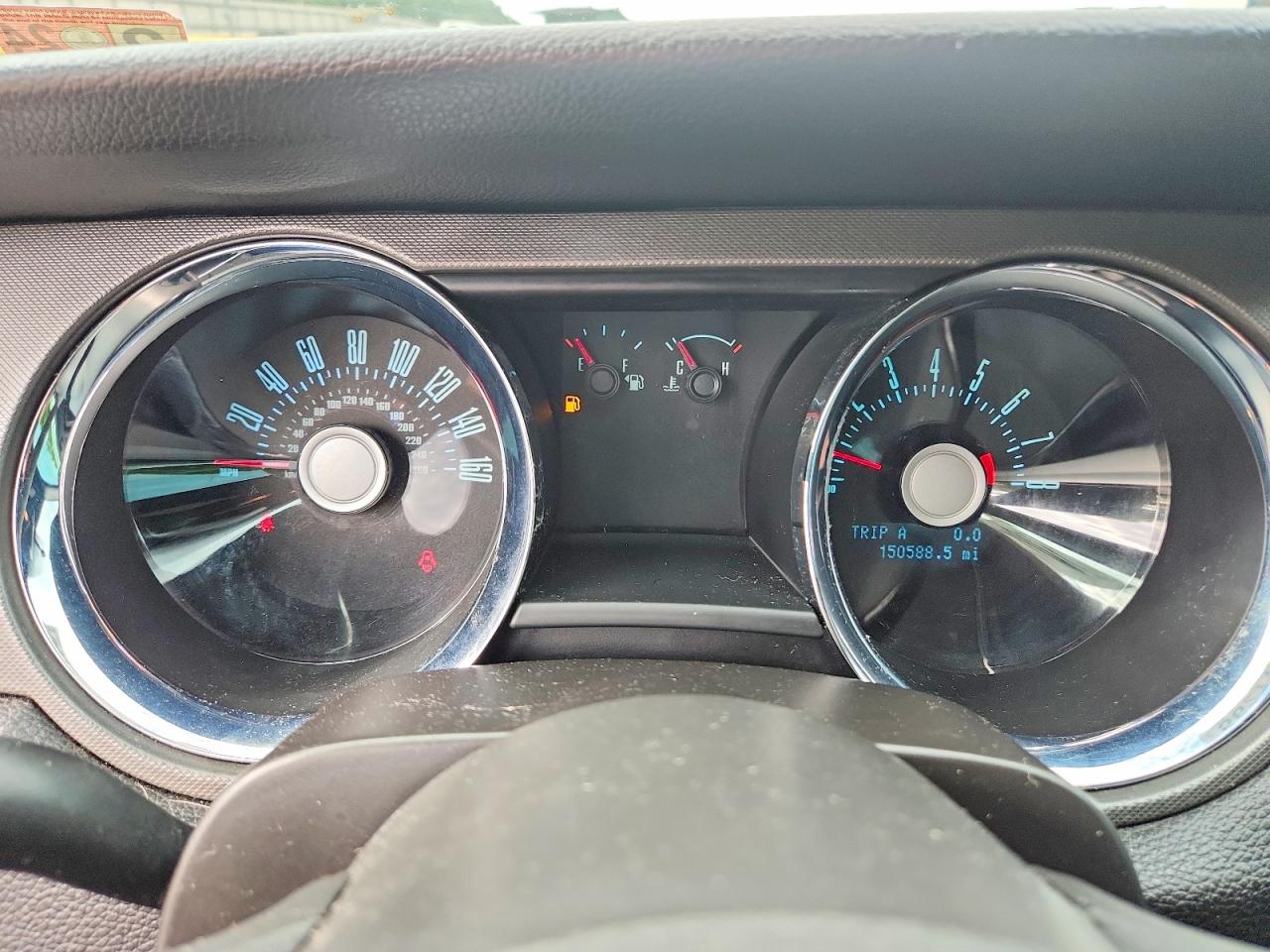 2012 Ford Mustang Красный vin: 1ZVBP8AM8C5269047
