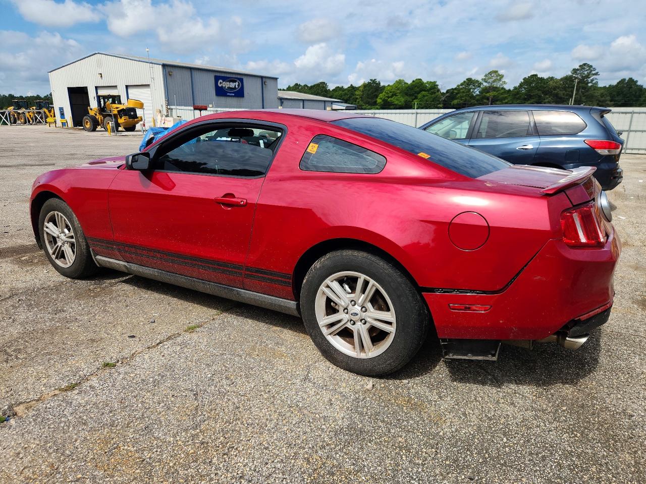2012 Ford Mustang Красный vin: 1ZVBP8AM8C5269047