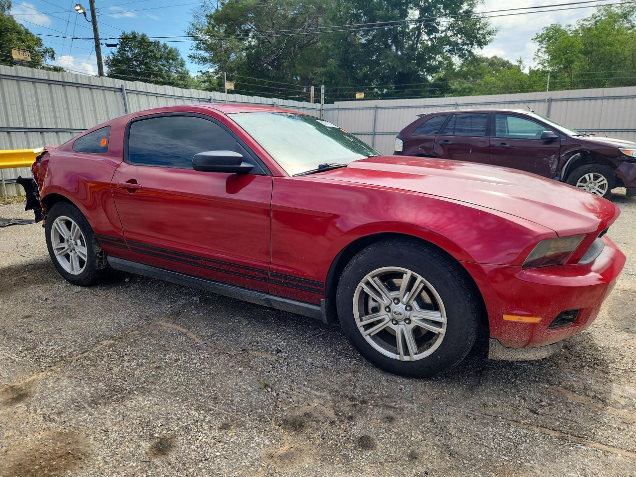 2012 Ford Mustang Красный vin: 1ZVBP8AM8C5269047