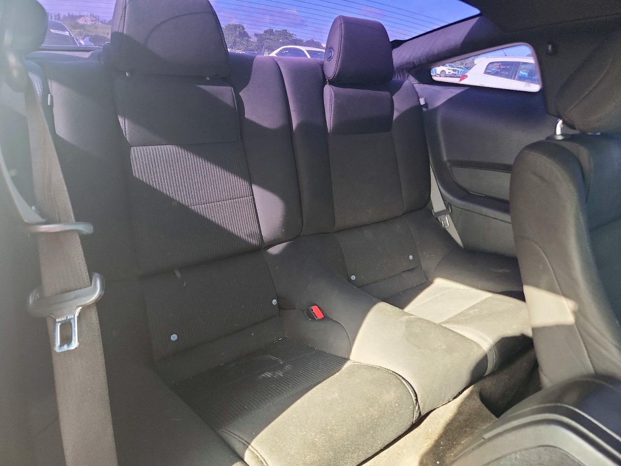 2012 Ford Mustang Black vin: 1ZVBP8AM8C5287998