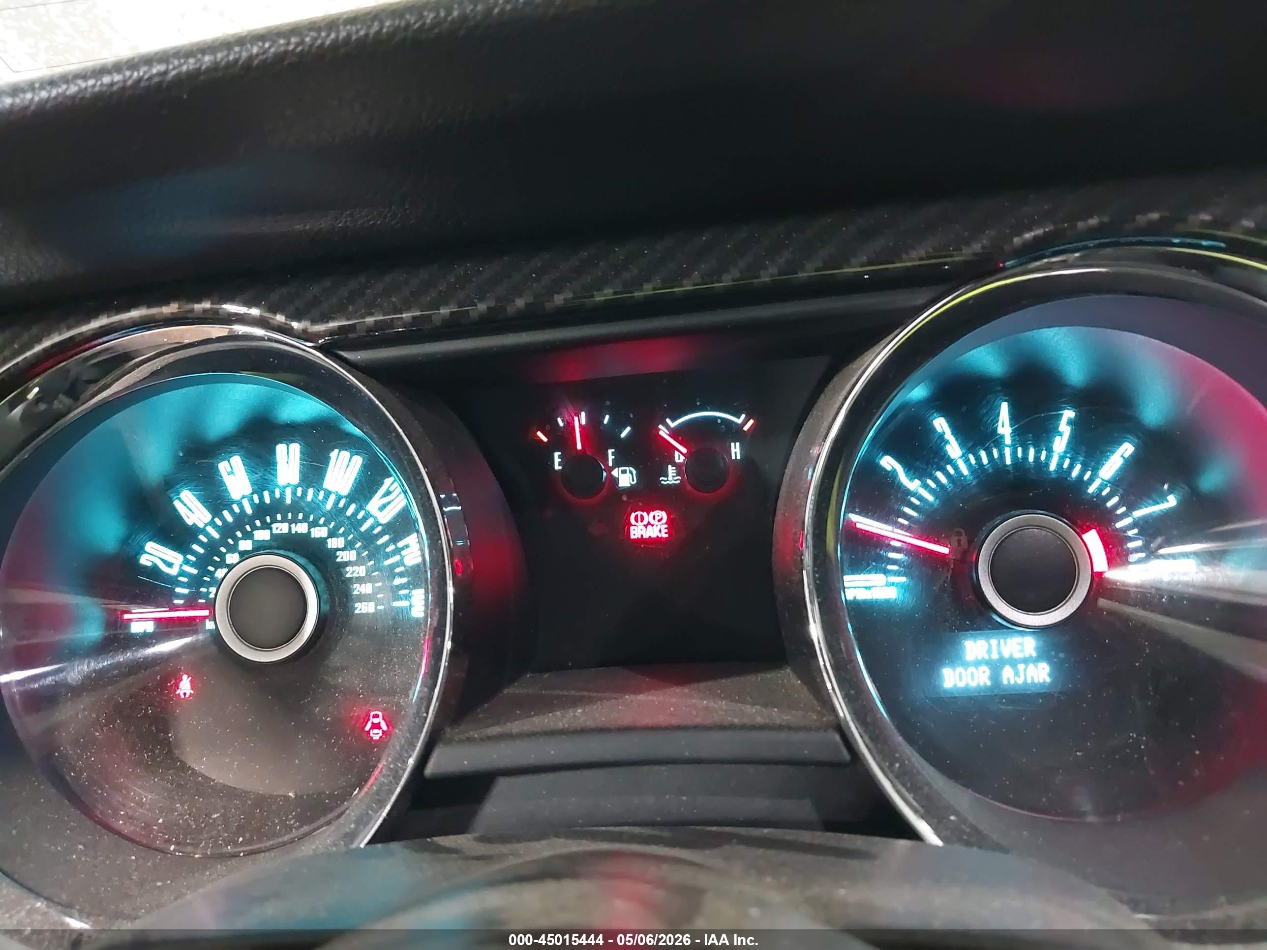 2013 Ford Mustang V6 Black vin: 1ZVBP8AM8D5205849