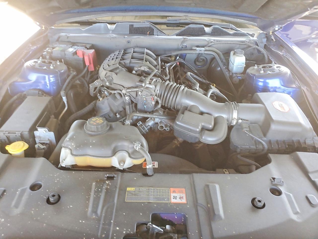 2013 Ford Mustang Синий vin: 1ZVBP8AM8D5235496