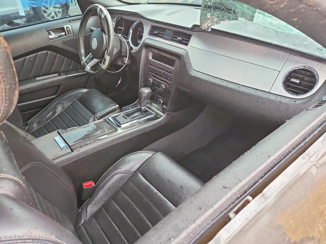 2013 Ford Mustang Gray vin: 1ZVBP8AM8D5244344