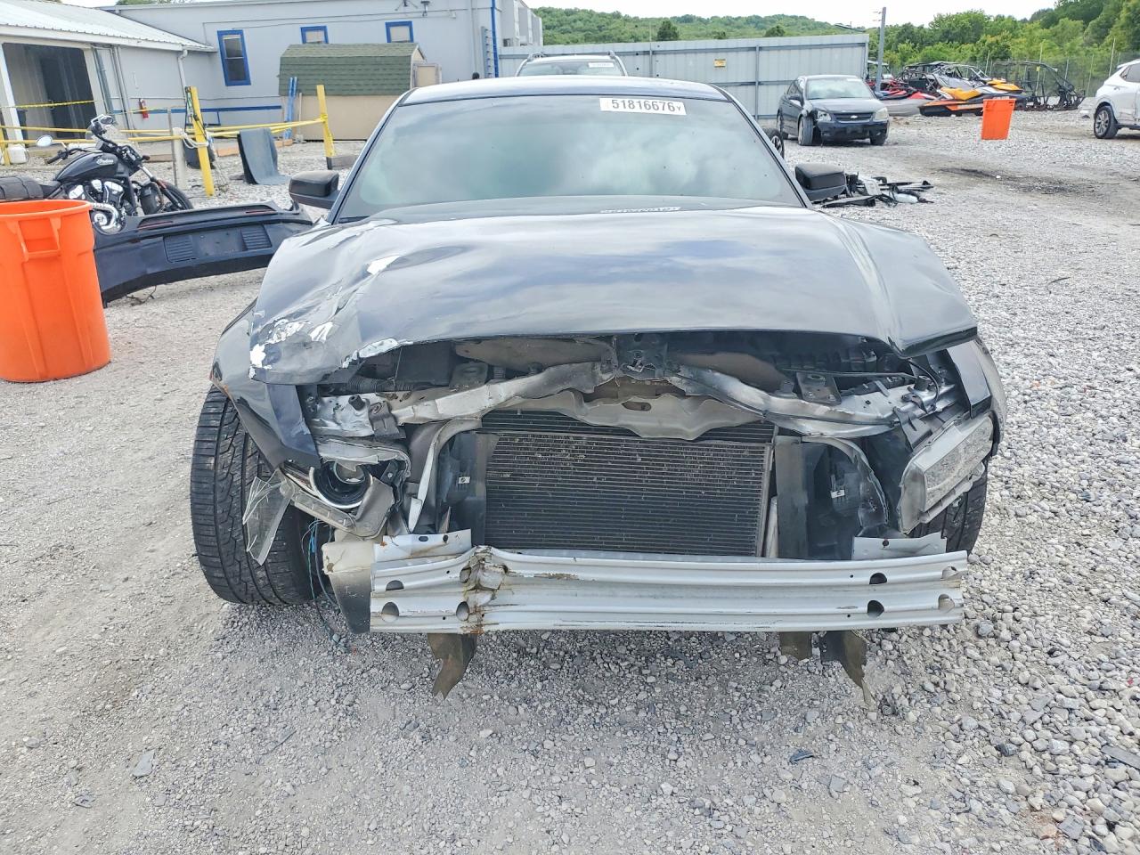 2013 Ford Mustang Black vin: 1ZVBP8AM8D5259328
