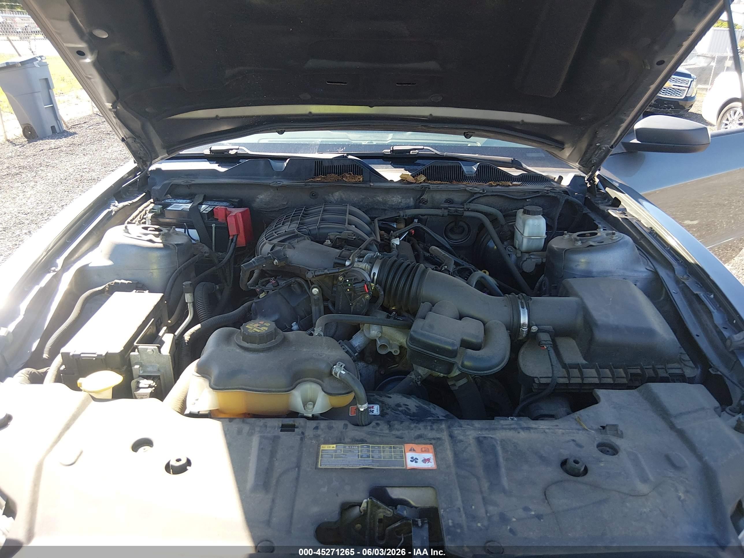2014 Ford Mustang V6 Gray vin: 1ZVBP8AM8E5207750