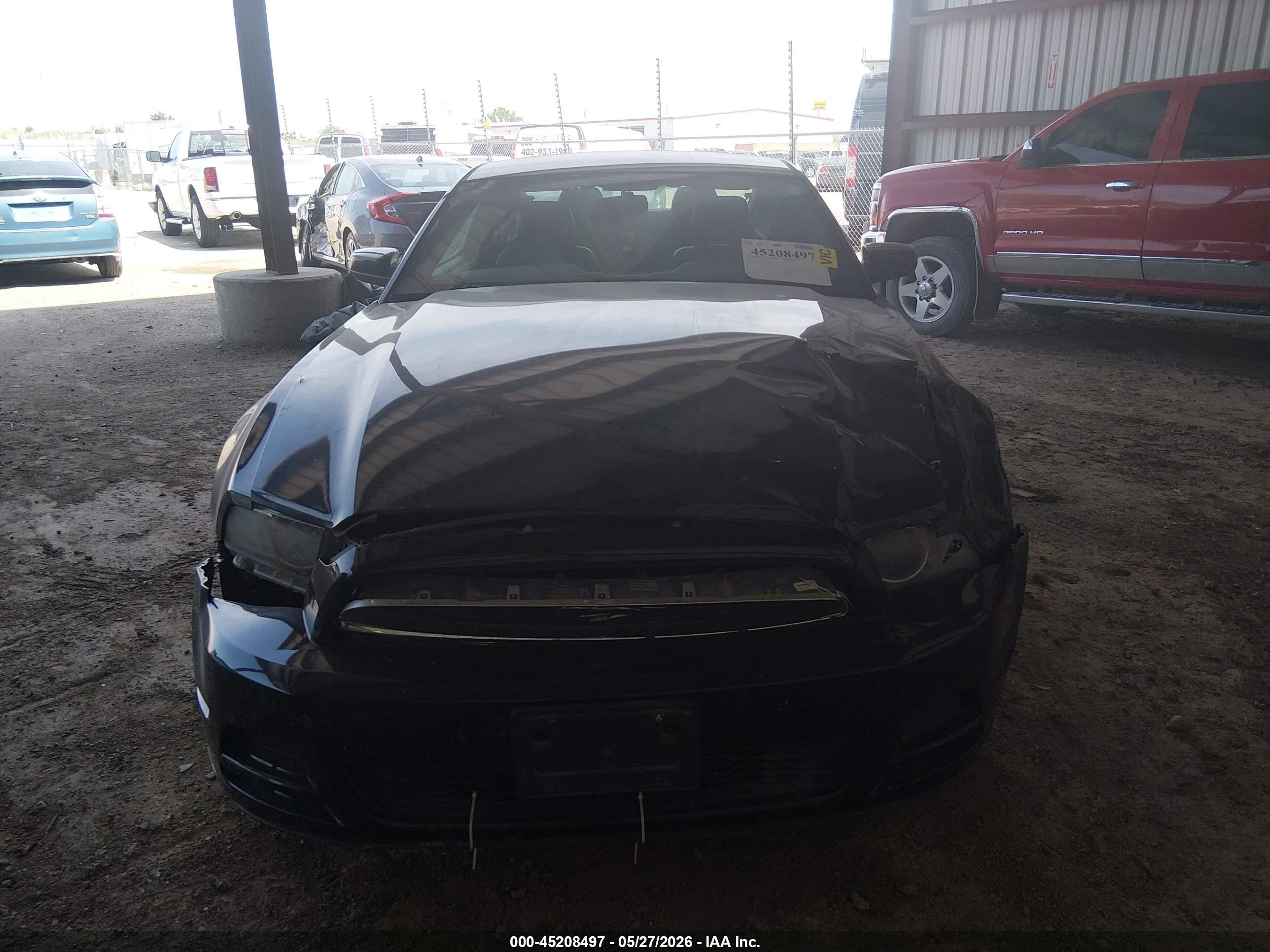 2014 Ford Mustang V6 Premium Black vin: 1ZVBP8AM8E5244099