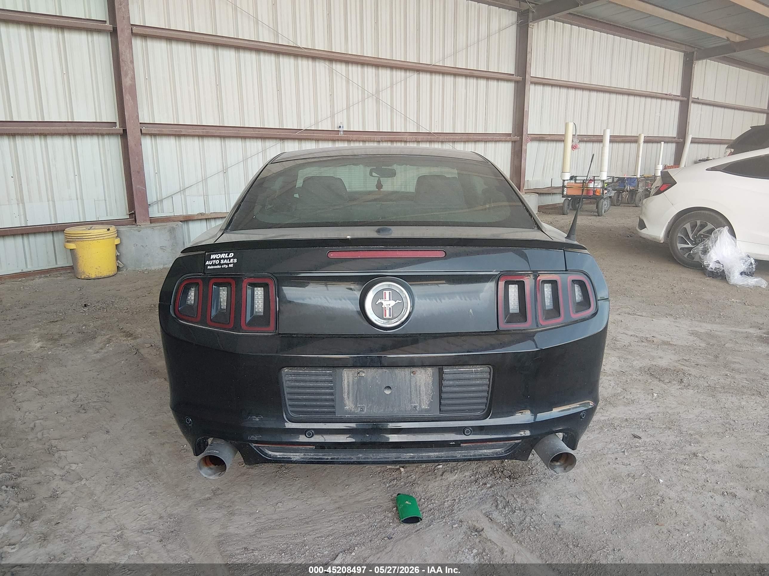 2014 Ford Mustang V6 Premium Black vin: 1ZVBP8AM8E5244099