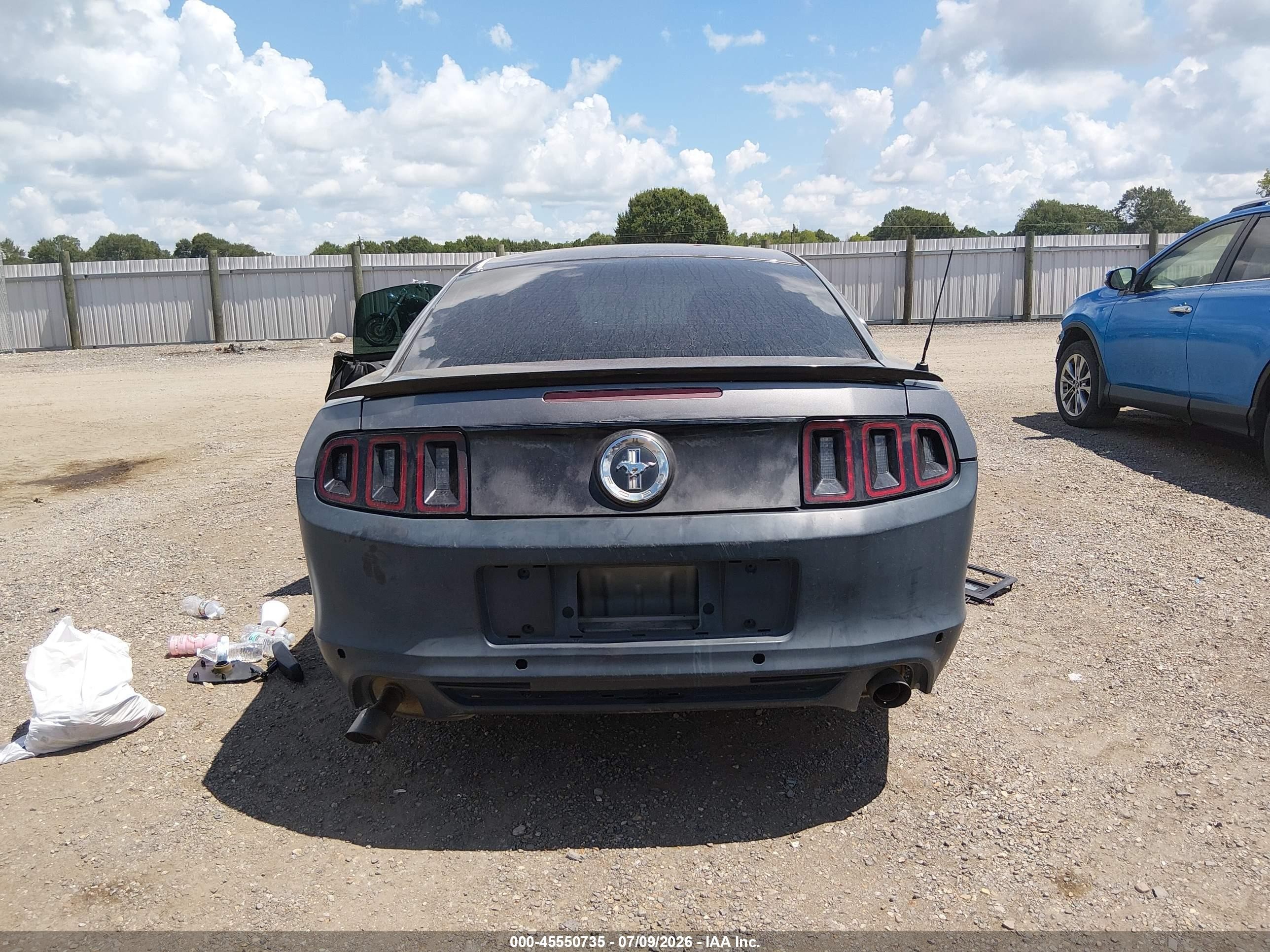 2014 Ford Mustang V6/v6 Premium Gray vin: 1ZVBP8AM8E5288345