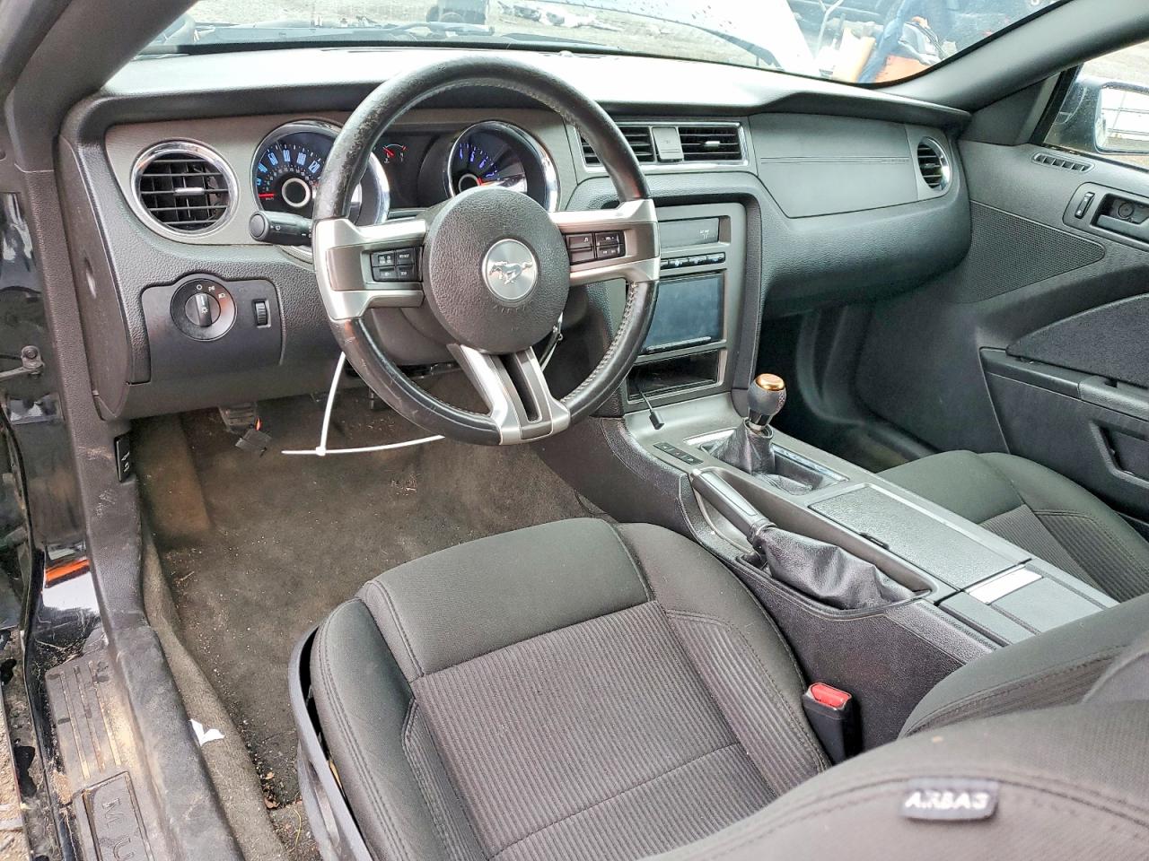 2014 Ford Mustang Black vin: 1ZVBP8AM8E5294002