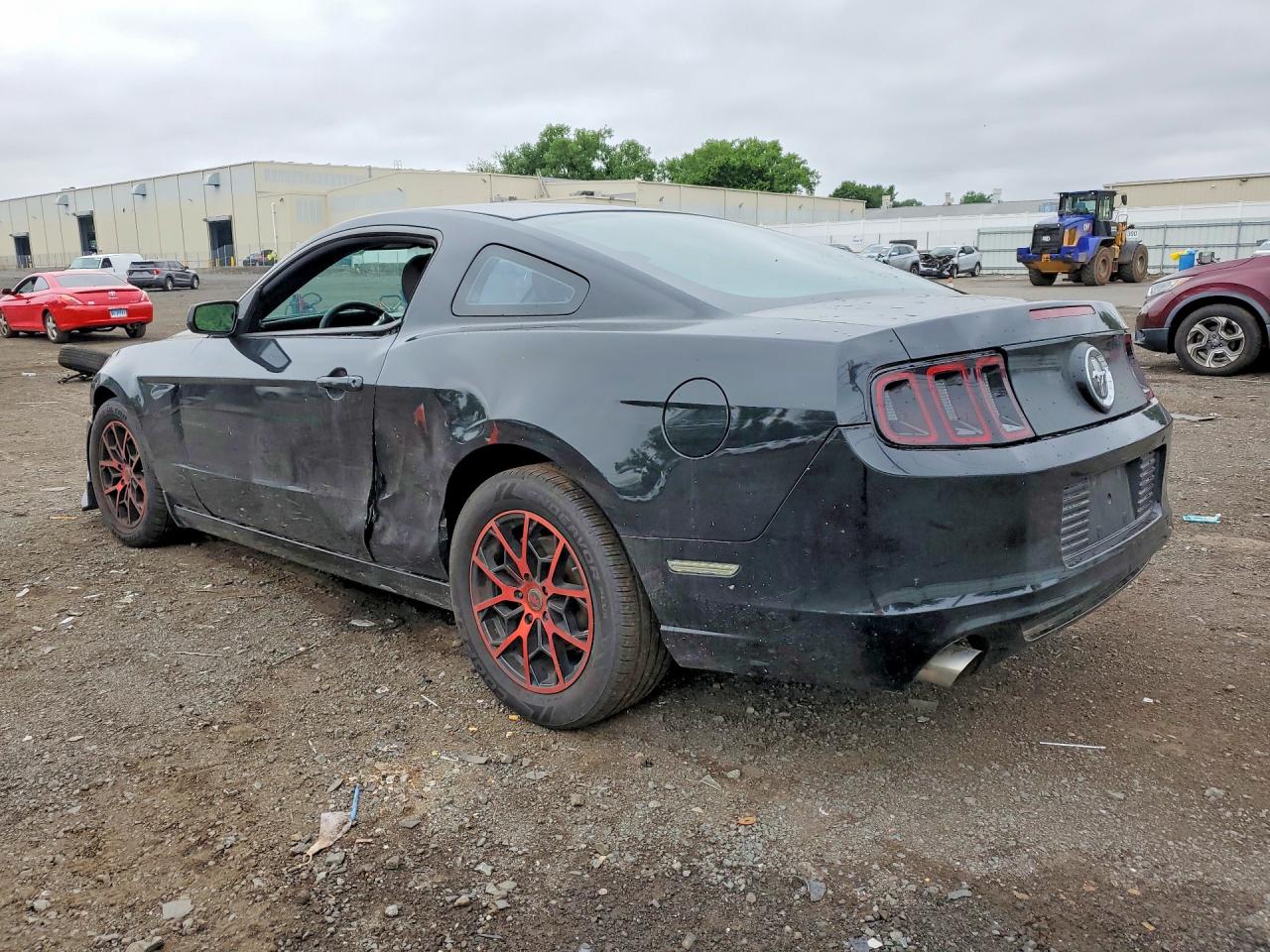 2014 Ford Mustang Black vin: 1ZVBP8AM8E5294002