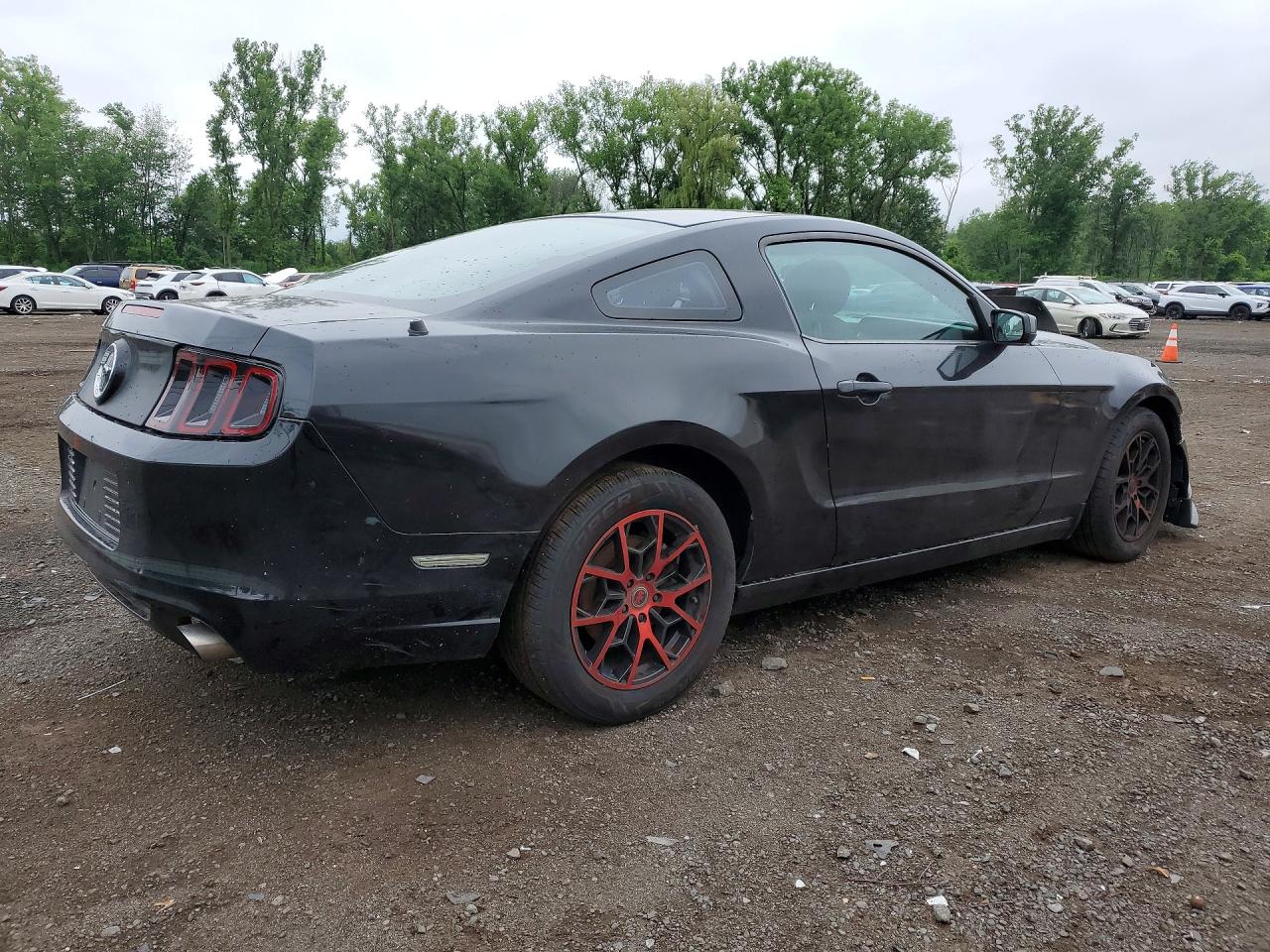 2014 Ford Mustang Black vin: 1ZVBP8AM8E5294002