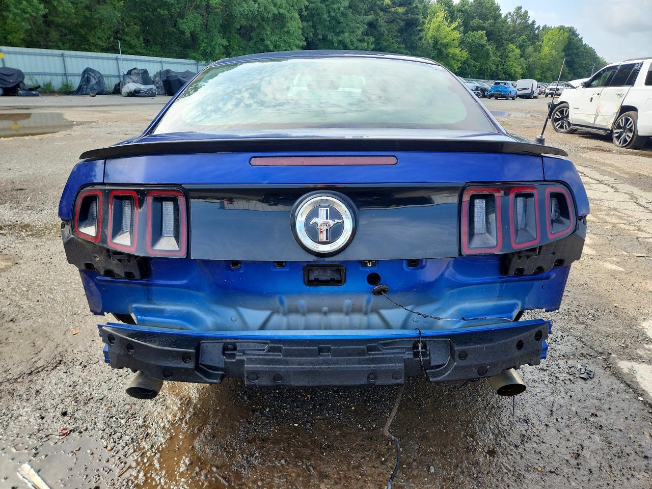 2014 Ford Mustang Blue vin: 1ZVBP8AM8E5301725