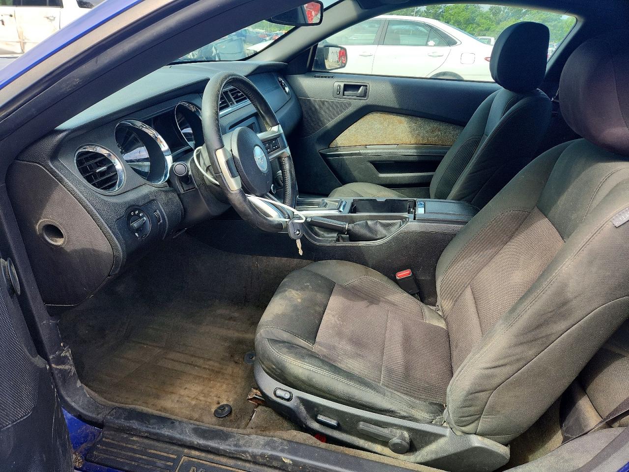 2014 Ford Mustang Blue vin: 1ZVBP8AM8E5301725