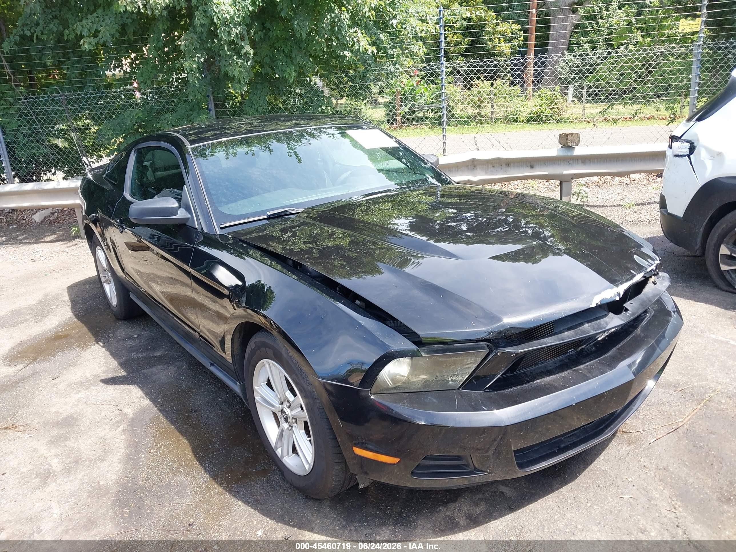 2011 Ford Mustang V6/v6 Premium Black vin: 1ZVBP8AM9B5142550